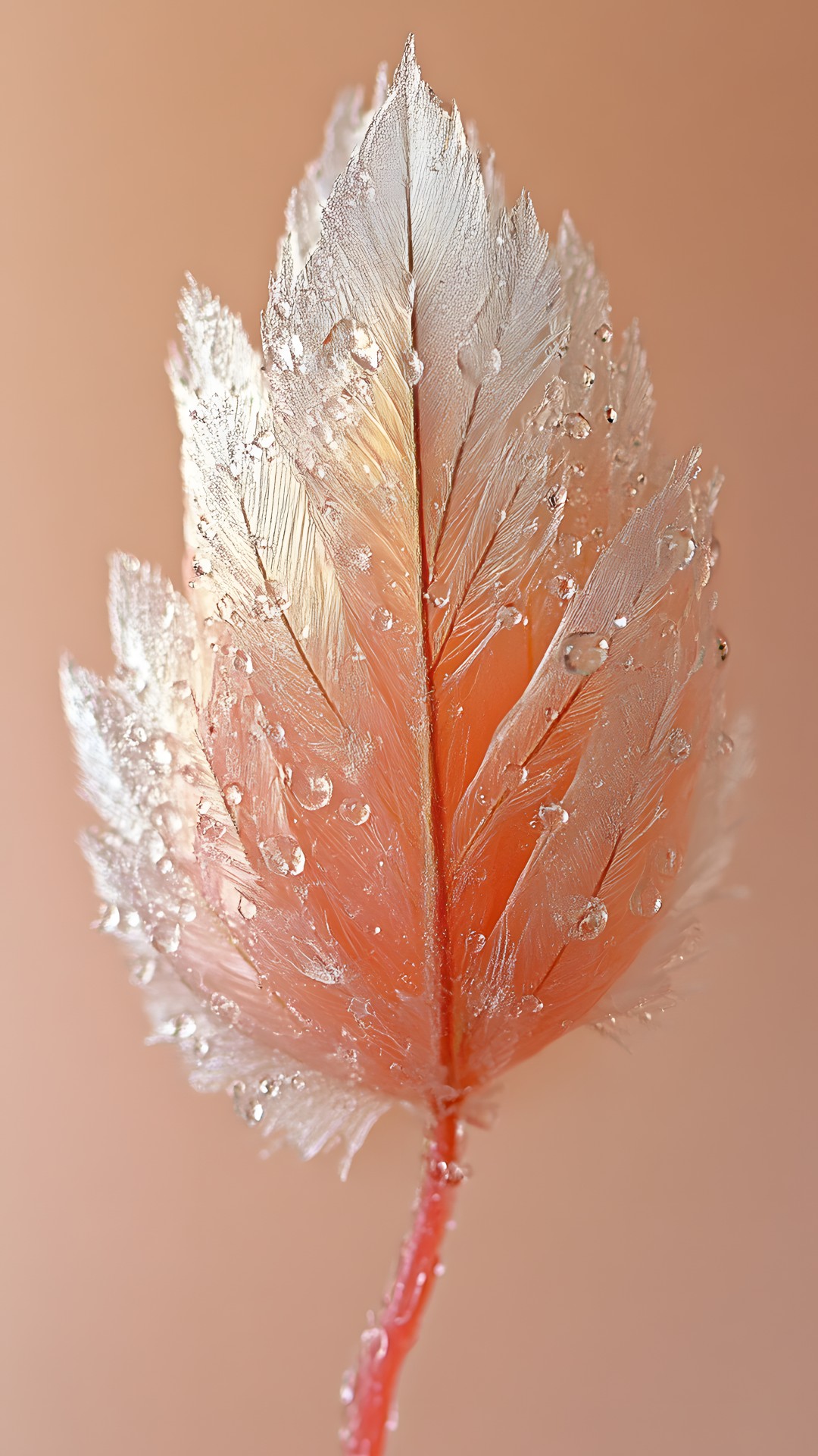 Pink, Natural material, Macro photography, Feather, Animal product, Drop