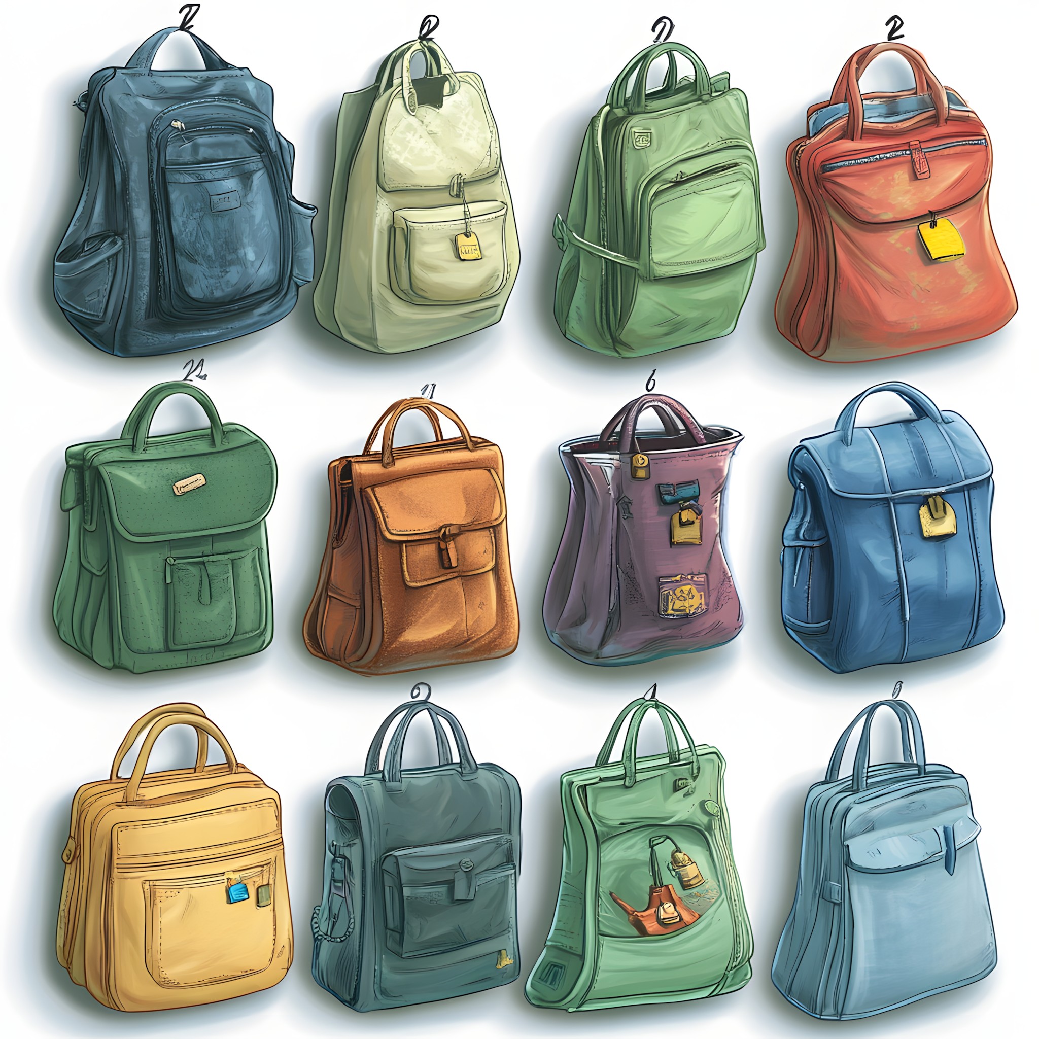 Bag, Luggage & bags, Baggage, Pocket, Strap, Shoulder Bag, Backpack, Leather, Hand luggage, Handbag, Zipper, Diaper bag, Mail bag, Satchel