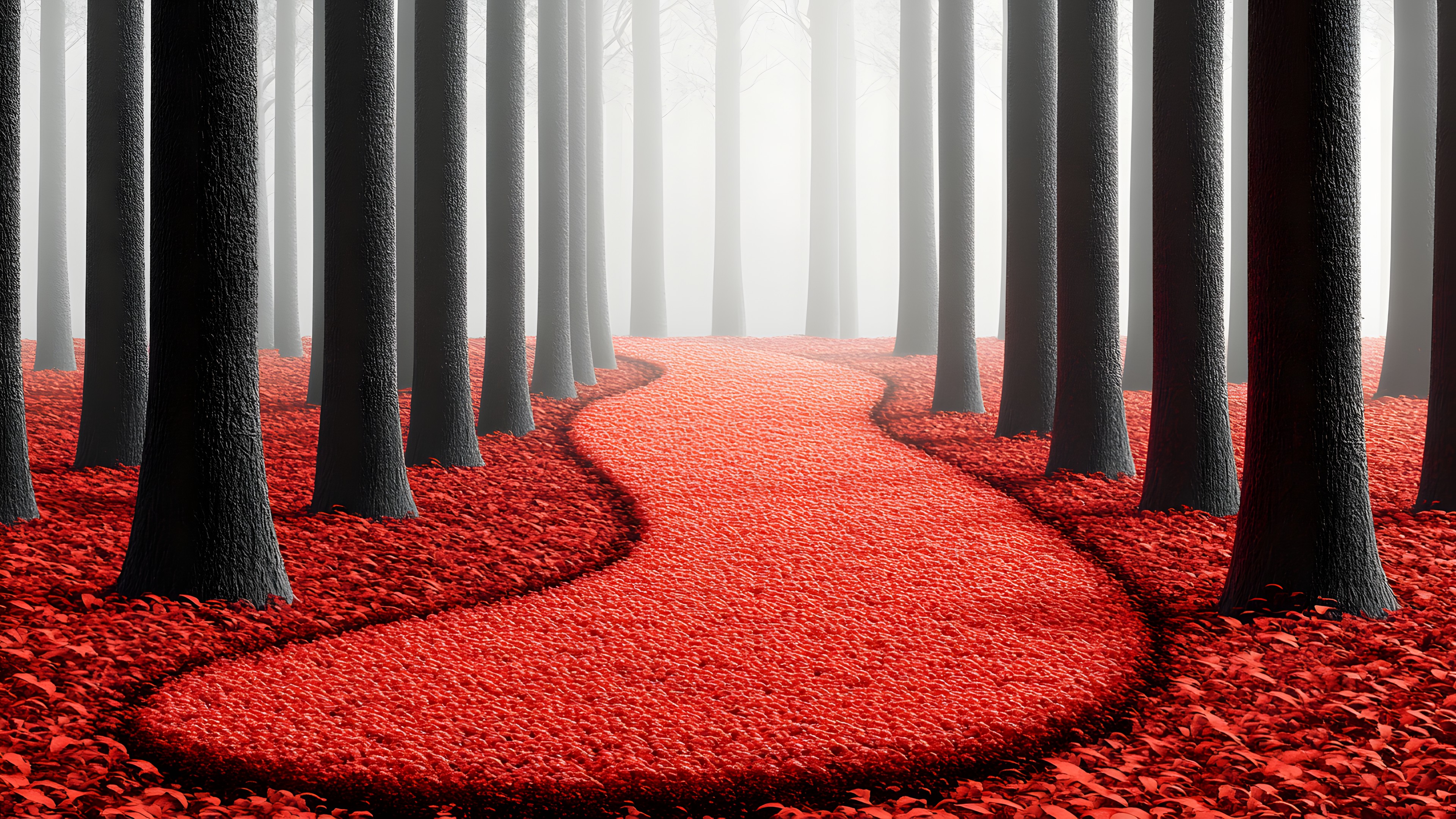Red, Northern hardwood forest, Old-growth forest
