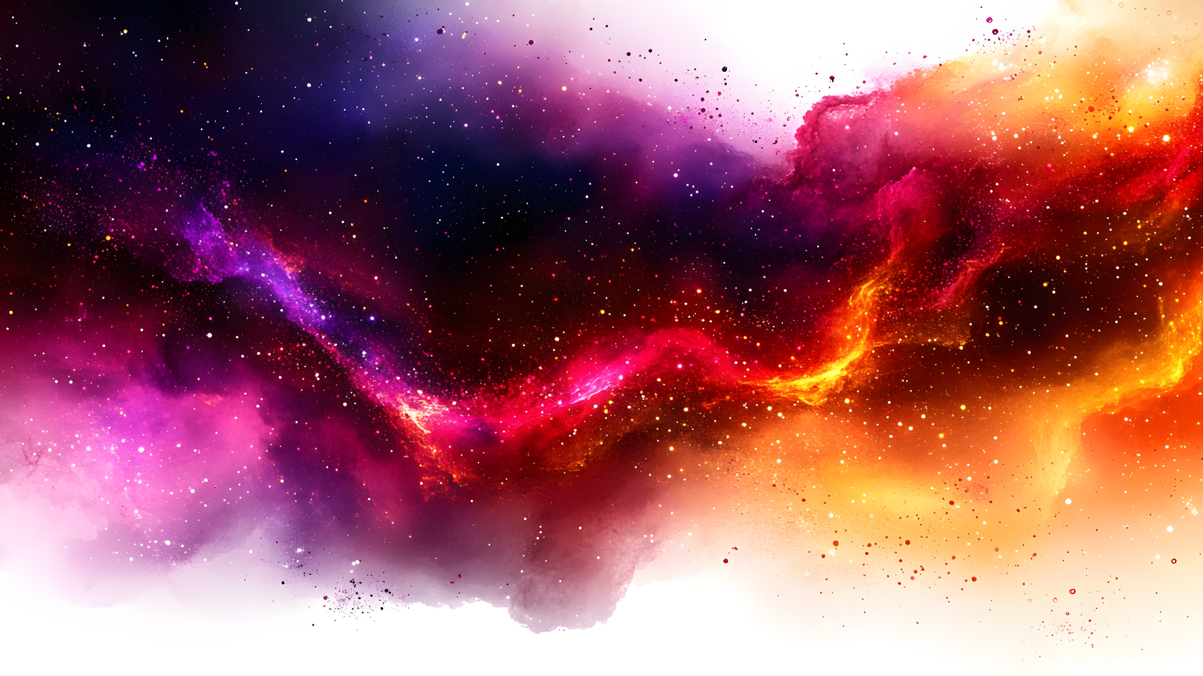 Red, Orange, Pink, Nebula, Purple, Outer space, Universe, Graphics, Graphic design, Astronomical object, Star, Science, Fractal art