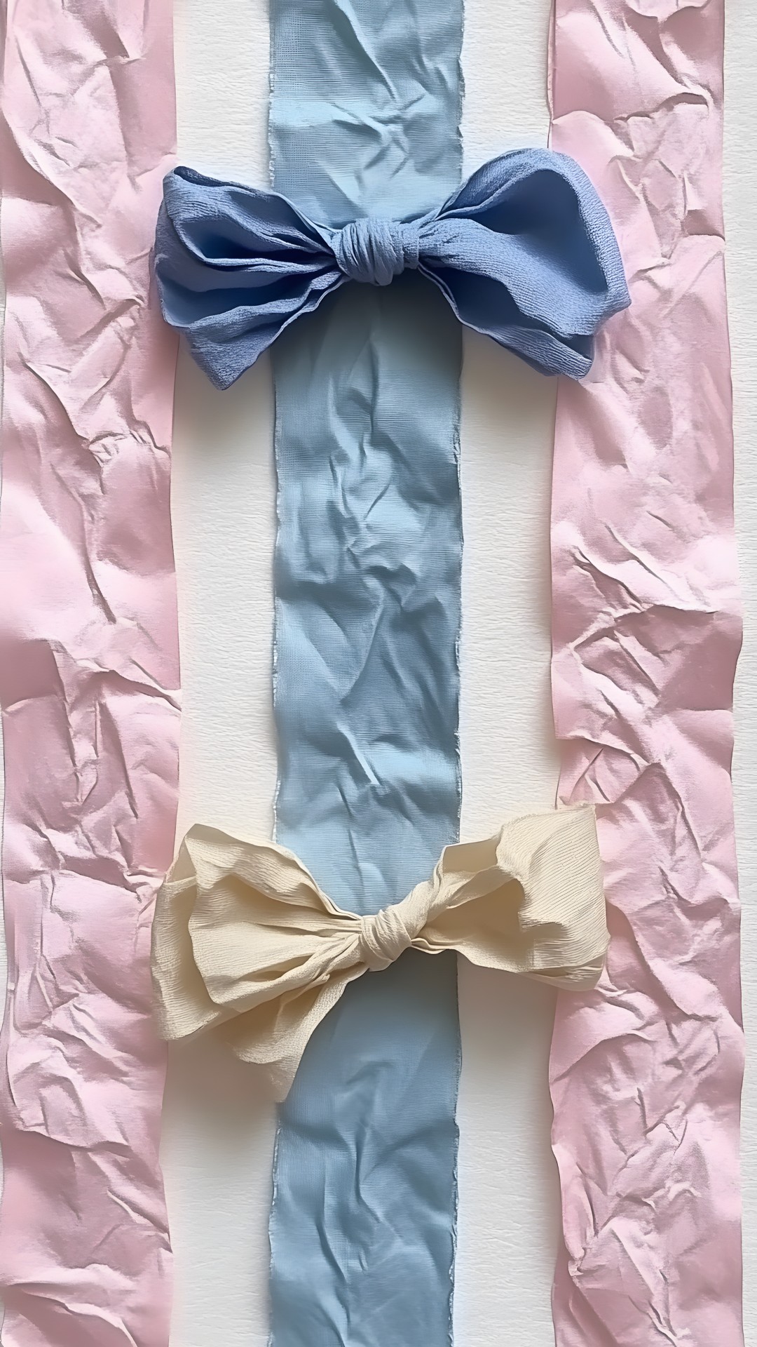 Pink, Paper, Ribbon, Paper Product, Knot, Silk, Party Supply, Sash, Satin, Bow tie, Craft, Pattern, Linens