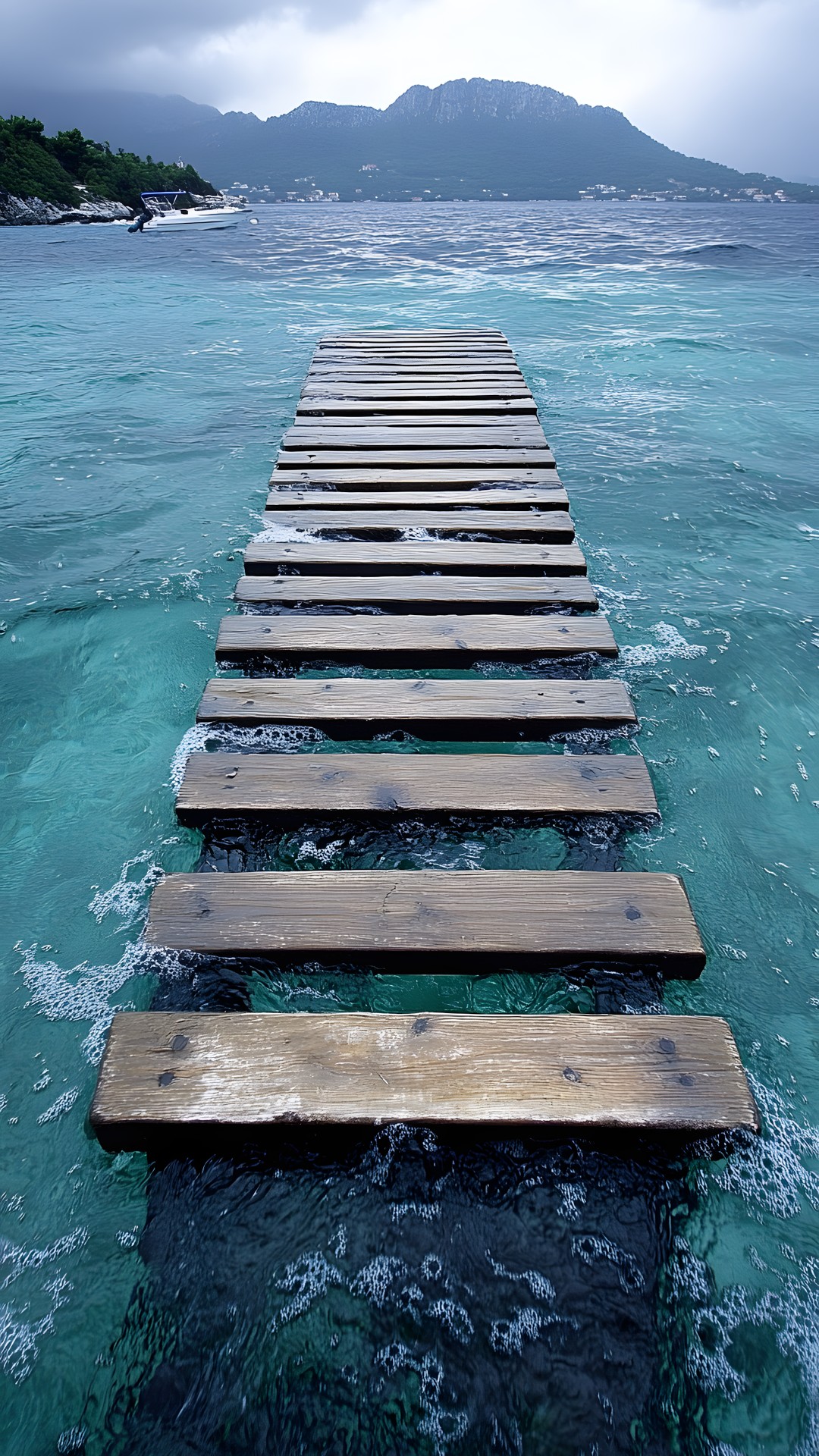 Water, Sky, Water resources, Azure, Nature, Blue, Wood, Coastal and oceanic landforms, Line, Aqua, Beach, Horizon, Summer, Wind wave, Dock, Lake, Shore, Calm, Landscape, Pier