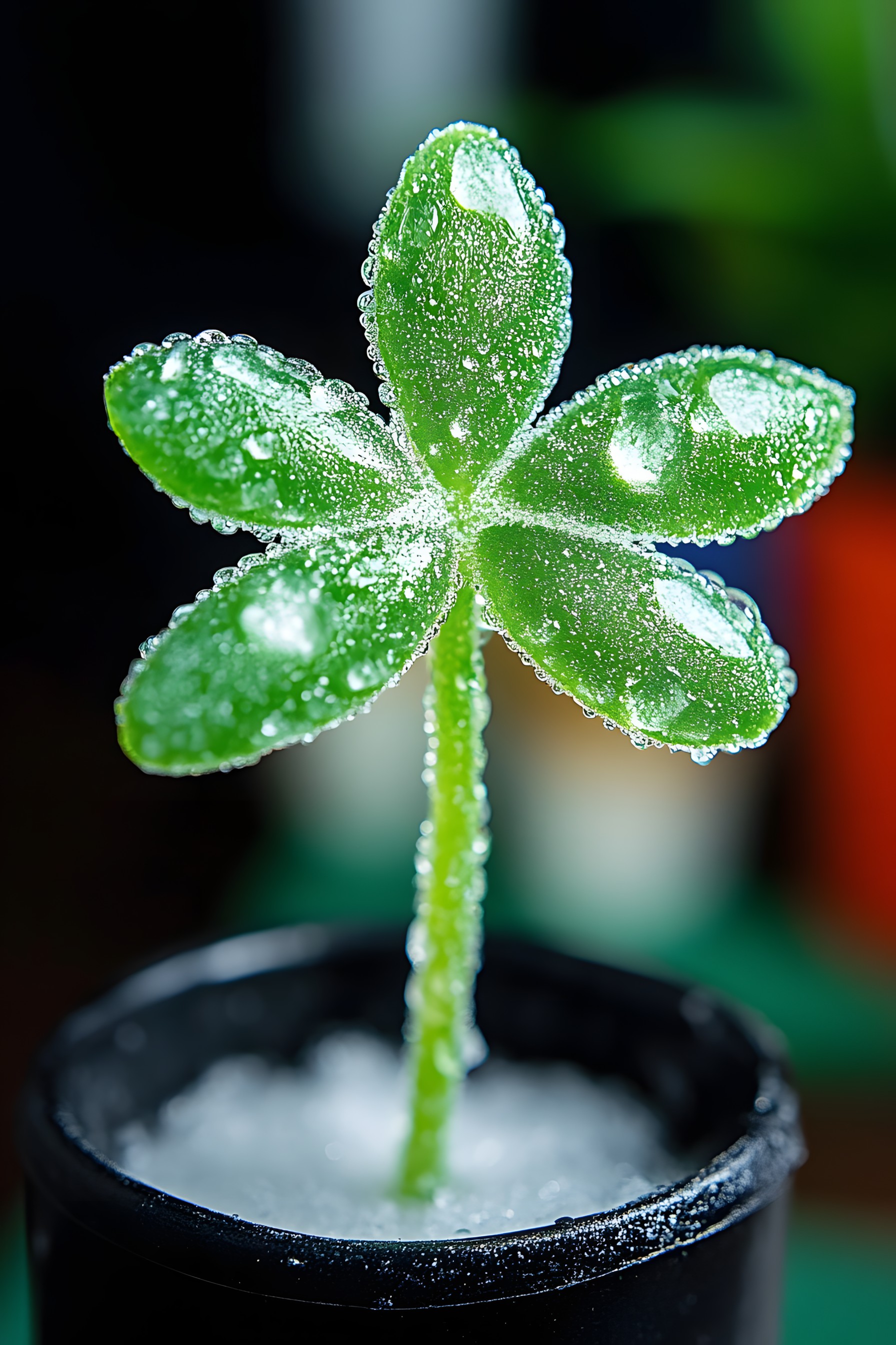 Green, Close-up, Macro photography, Dew, Moisture, Drop, Geraniums