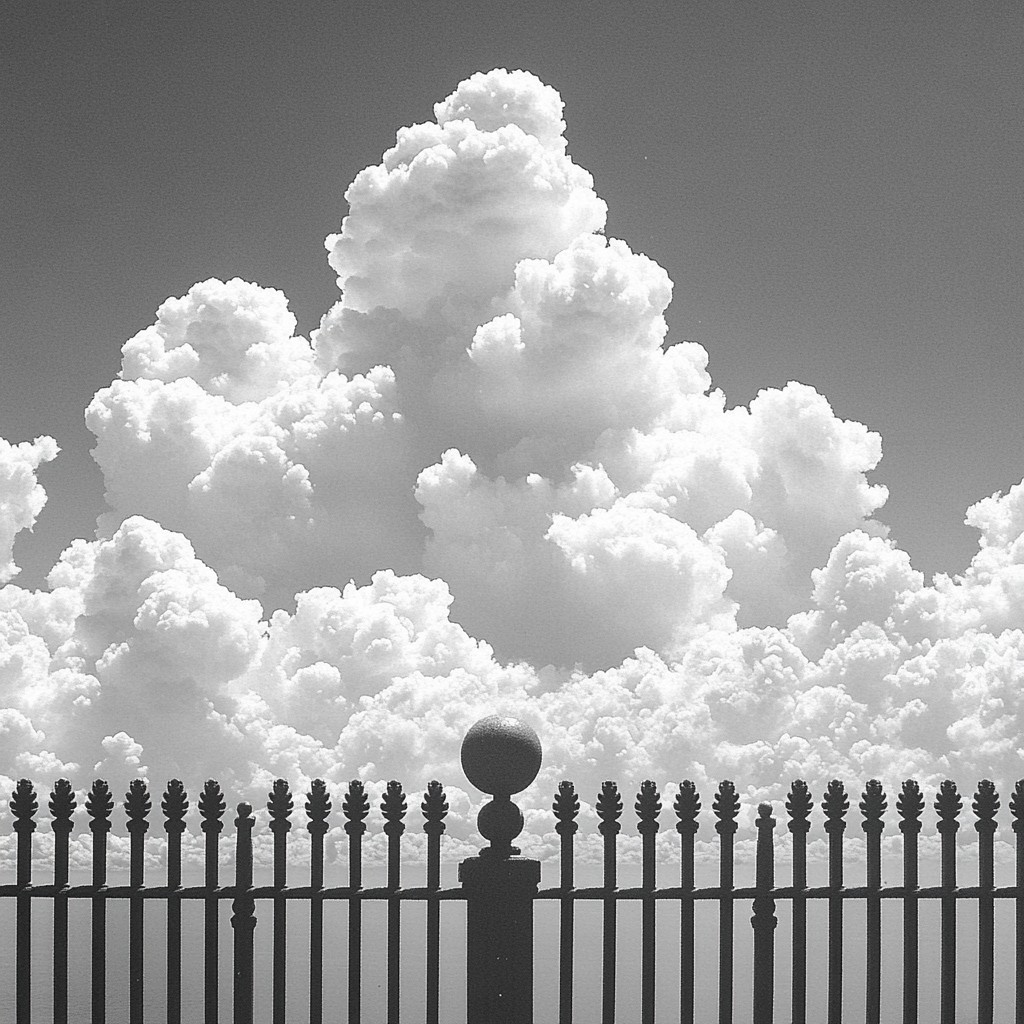 Photograph, Cloud, Daytime, White, Cumulus, Monochrome photography, Meteorological phenomenon, Black and white, Monochrome, Grey, Symmetry, Still life photography