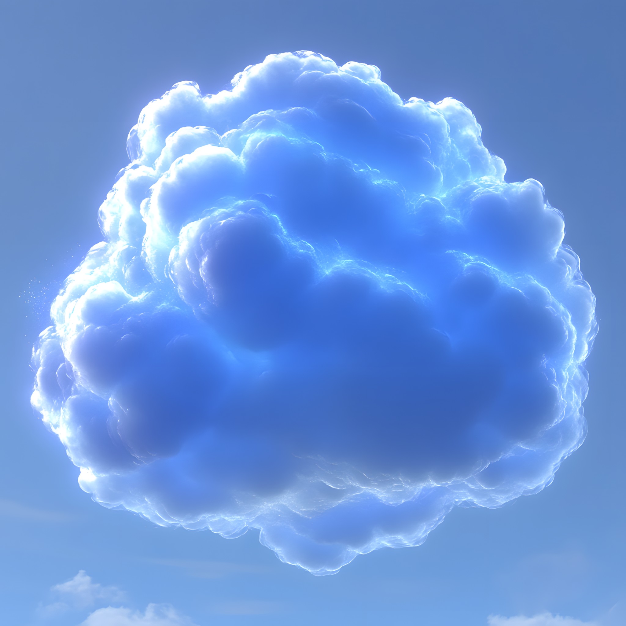 Blue, Cloud, Cumulus, Meteorological phenomenon