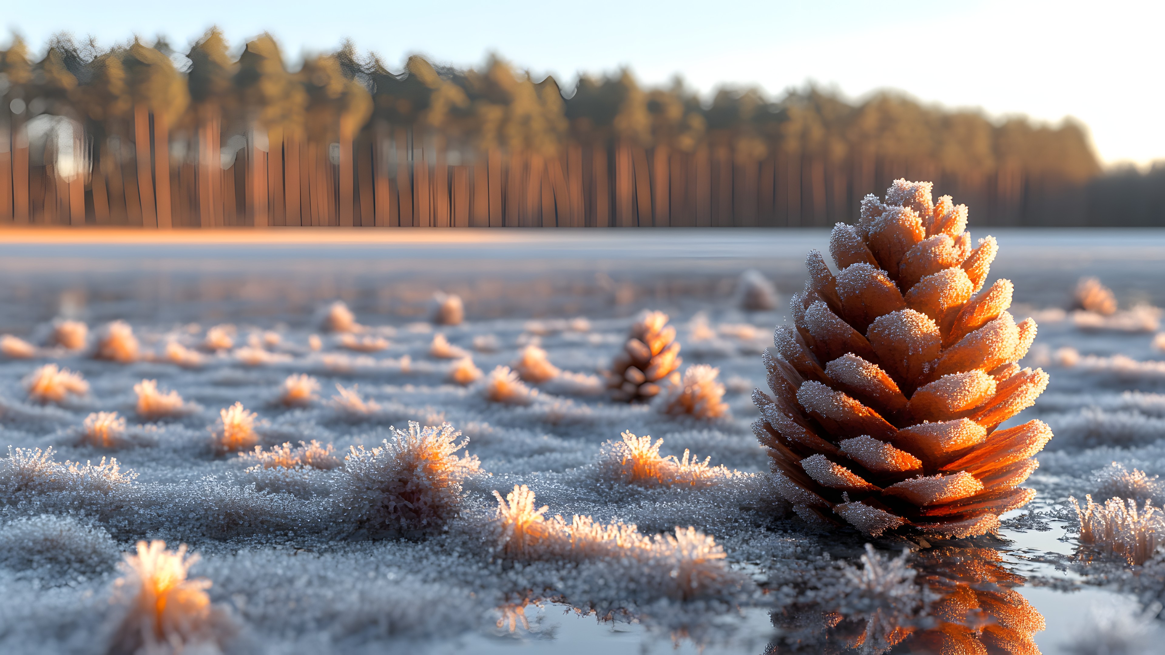 Winter, Snow, Freezing, Larch, Frost, Natural material, Ponderosa pine, Conifers, Macro photography, Pine, Pine family, Fir, Evergreen, Ice, Precipitation, Conifer cone, Cupressaceae, Lodgepole pine, Douglas fir, Spruce