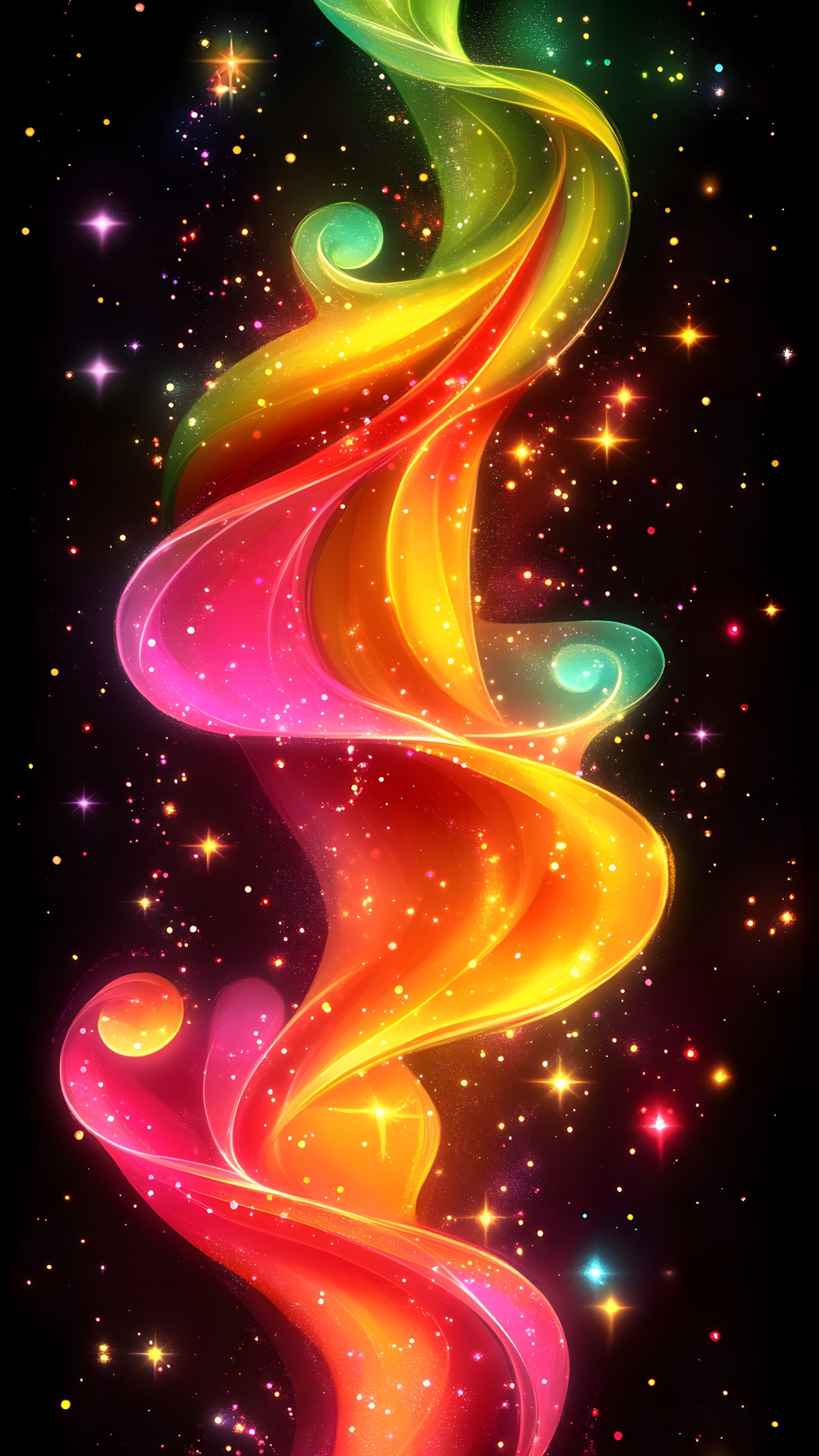 Red, Yellow, Orange, Graphics, Graphic design, Design, Fractal art