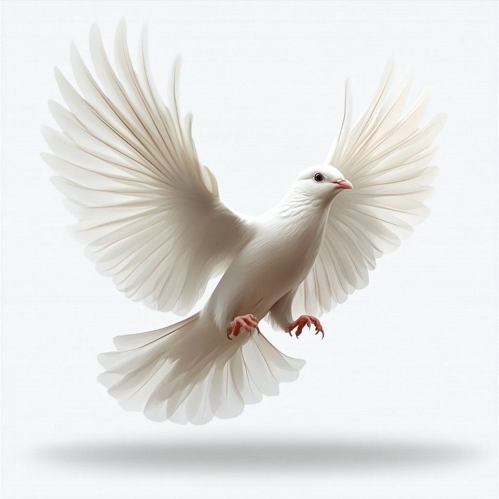 Bird, Beak, Vertebrate, Wing, Pigeons and doves, Feather, Peace symbols, Peace, Flight, Tail, Rock dove