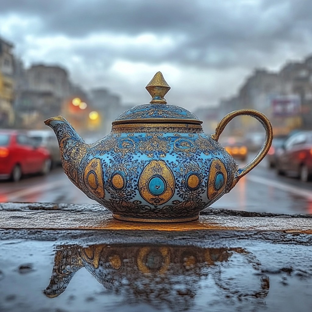 Teapot, Serveware, Lid, Reflection, Still life photography, Antique, Stock photography, Kettle