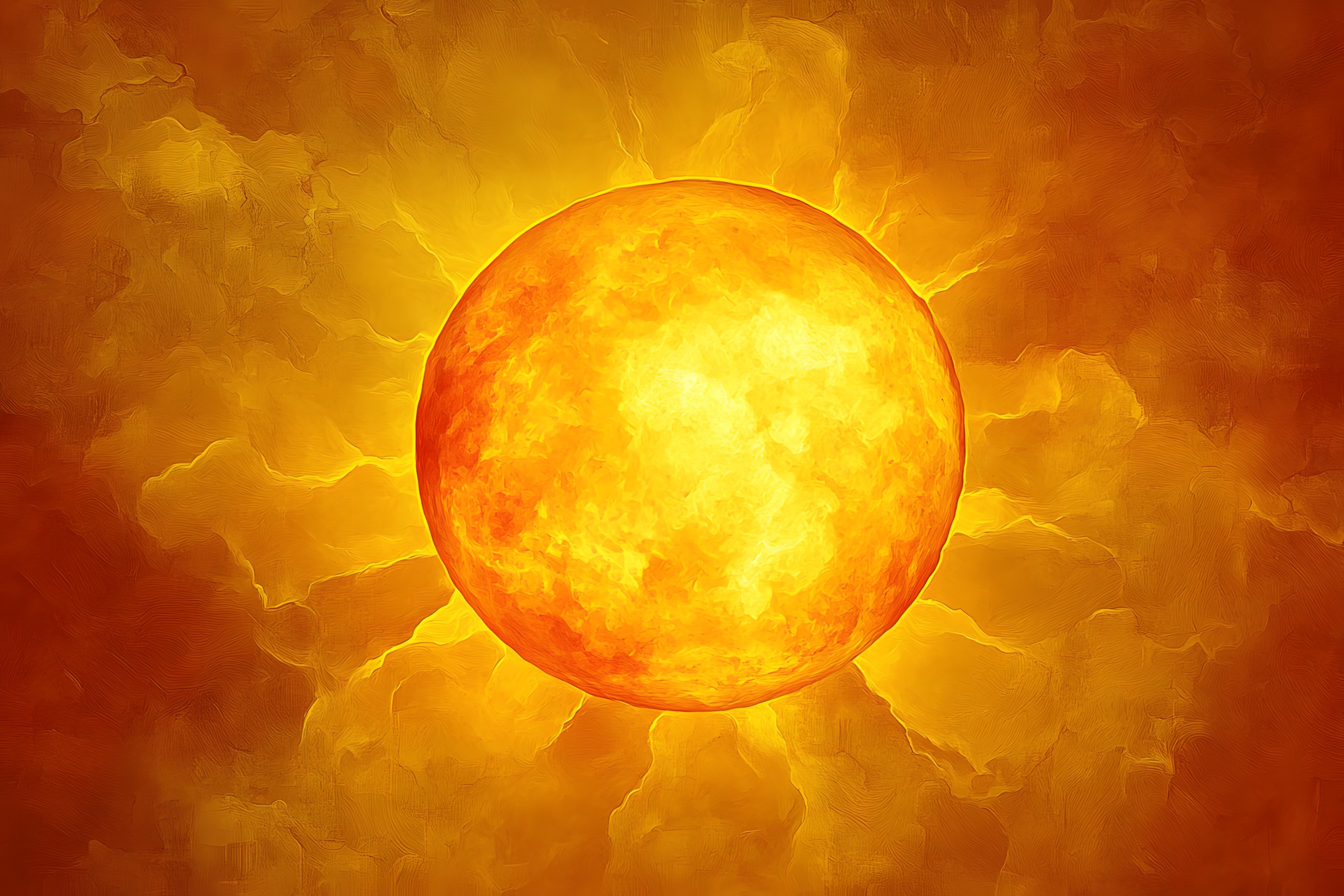 Yellow, Orange, Sun, Astronomical object, Heat, Astronomy, Sphere, Corona, Science