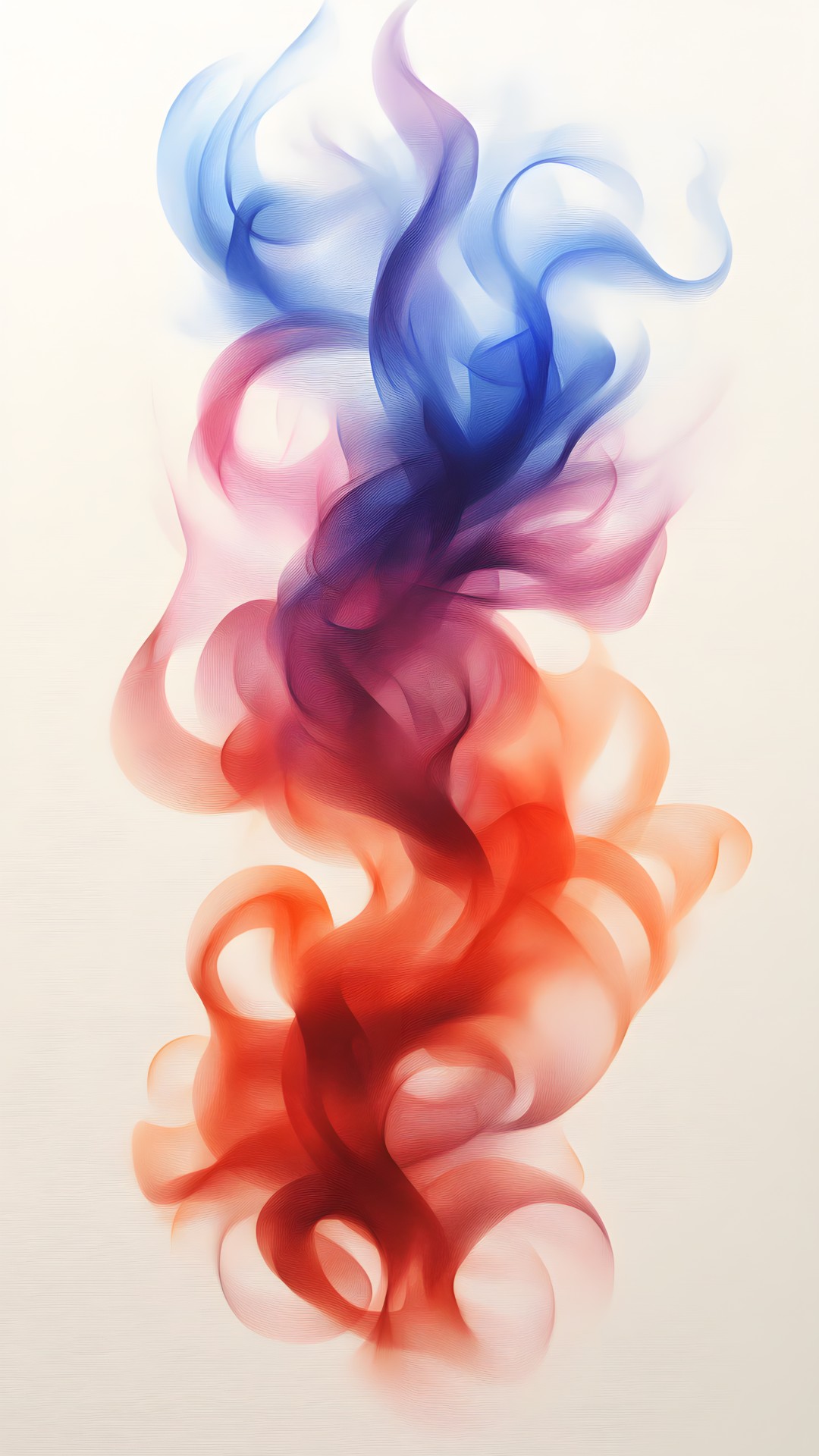 Red, Orange, Smoke, Graphics, Paint, Modern art, Graphic design