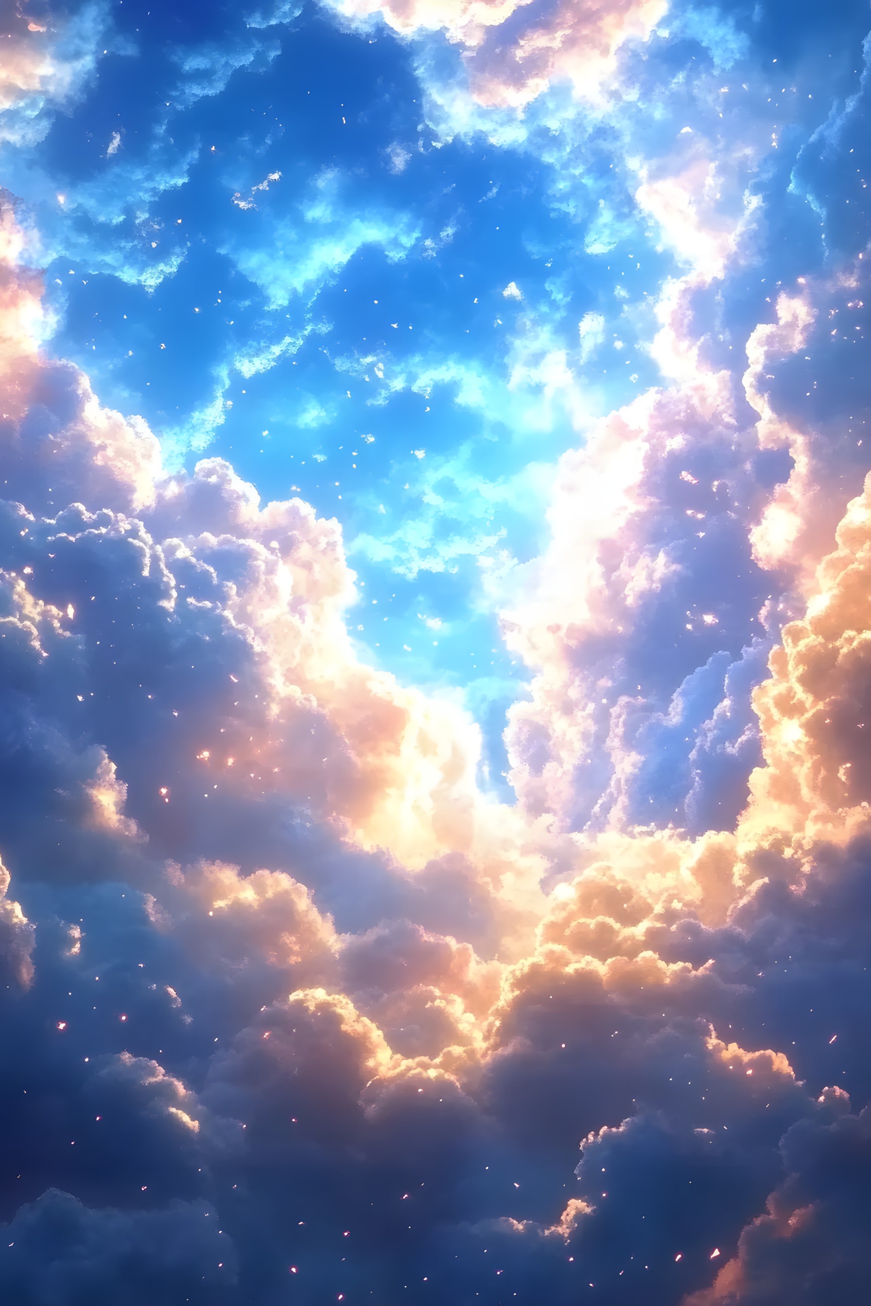 Blue, Cloud, Daytime, Cumulus, Meteorological phenomenon, Sunlight, Evening, Dusk