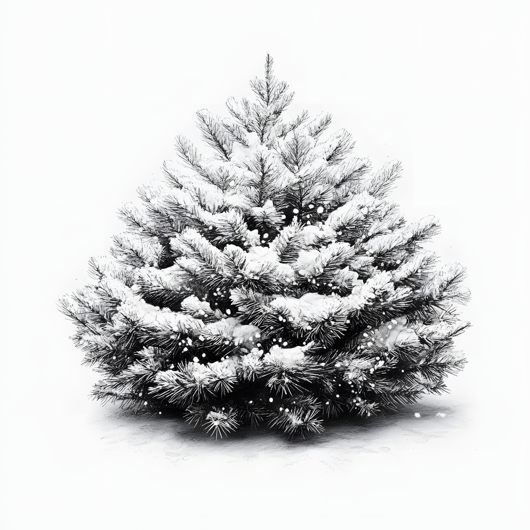 Branch, Christmas tree, Twig, Christmas decoration, Winter, Woody plant, Snow, Larch, Christmas ornament, Virginia pine, Freezing, Christmas Day, Conifers, Evergreen, Silver, Spruce, Natural material, Pine, Pine family, Fir