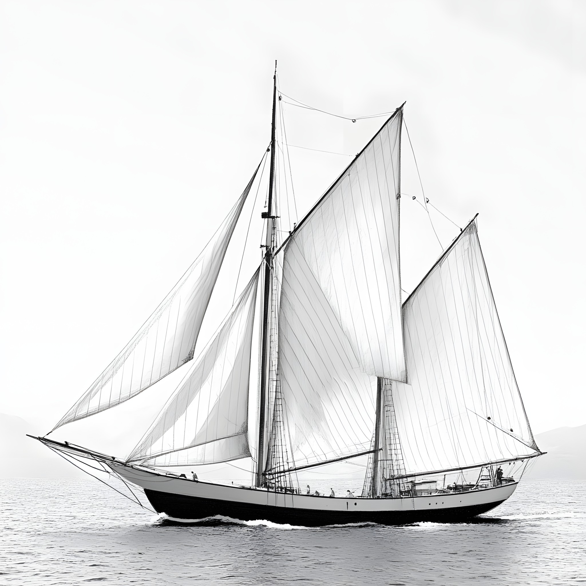 Boat, Sail, Mast, Sailboat, Watercraft, Tall ship, Sailing ship, Sailing, Sailing, Ship, Barquentine, Schooner, Cutter, Galiot, Sloop, Naval architecture, Smack, Brigantine, Windsport, Baltimore Clipper