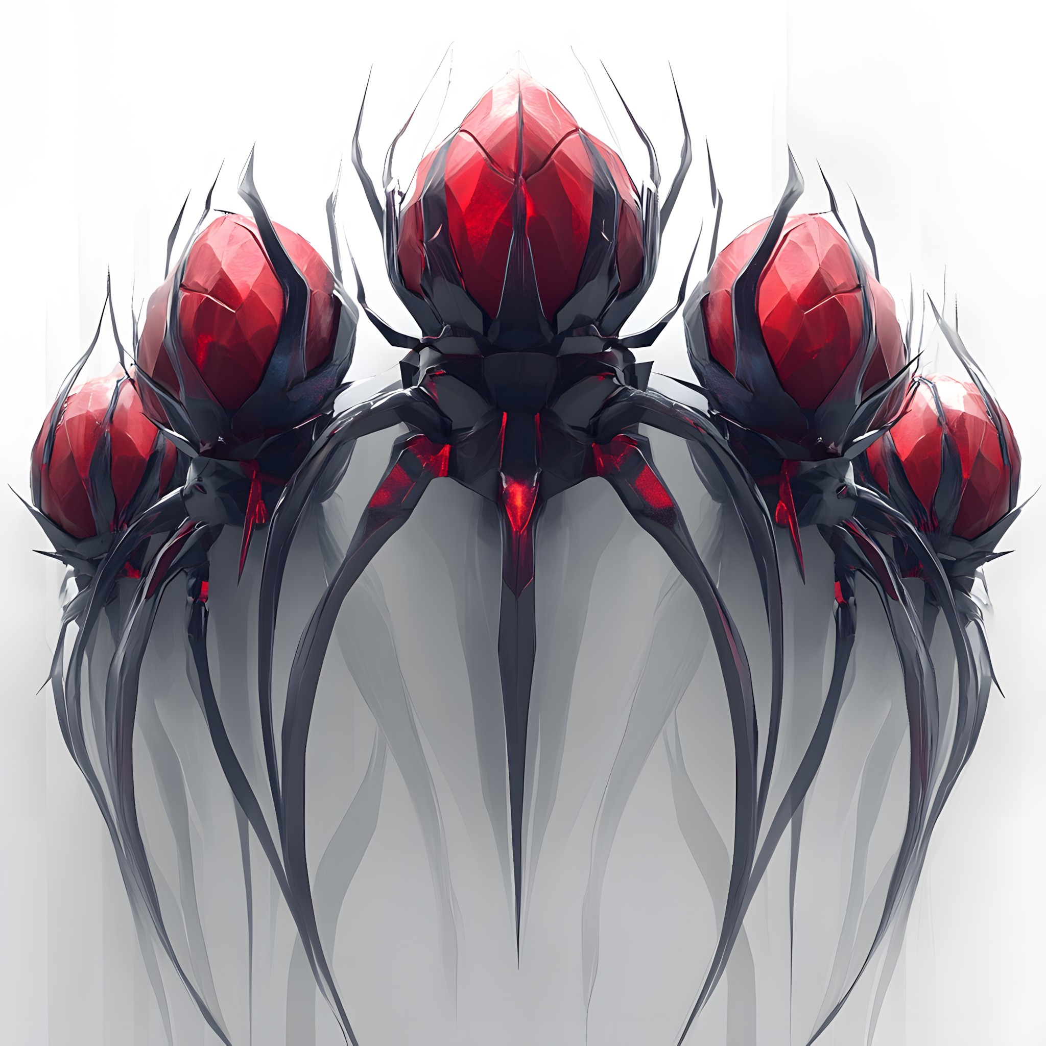 Red, Arthropod, Fictional character, CG artwork, Animation, Graphics, Insect, Graphic design, Pest, Arachnid