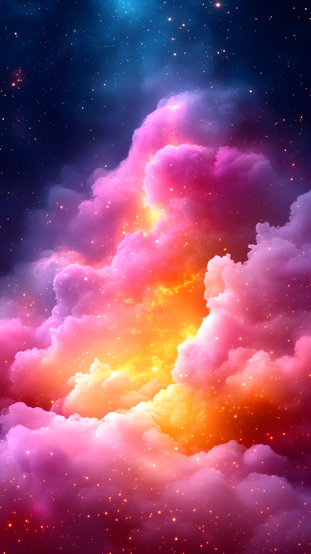 Blue, Pink, Outer space, Astronomical object, Orange, Universe, Purple, Nebula, Star, Meteorological phenomenon, Astronomy, Galaxy, Aurora, Science