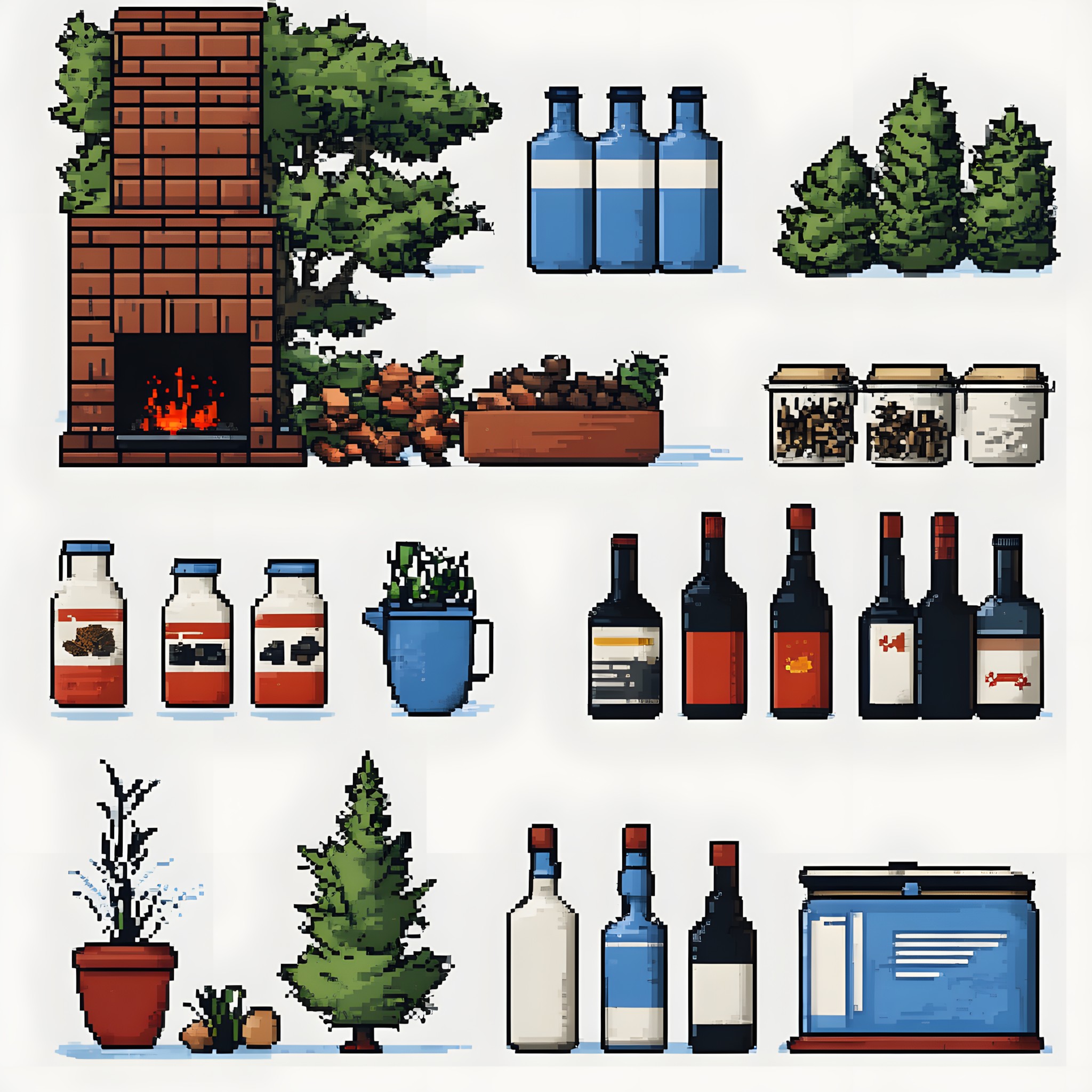 Clip art, Chimney, Bottle, Liquor