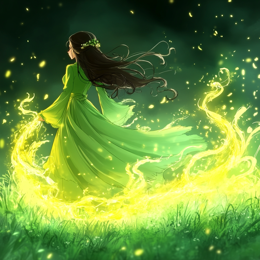Animation, Cartoon, CG artwork, Fictional character, Long hair, Costume, Fiction, Animated cartoon, Anime, Graphics, Graphic design, Gown