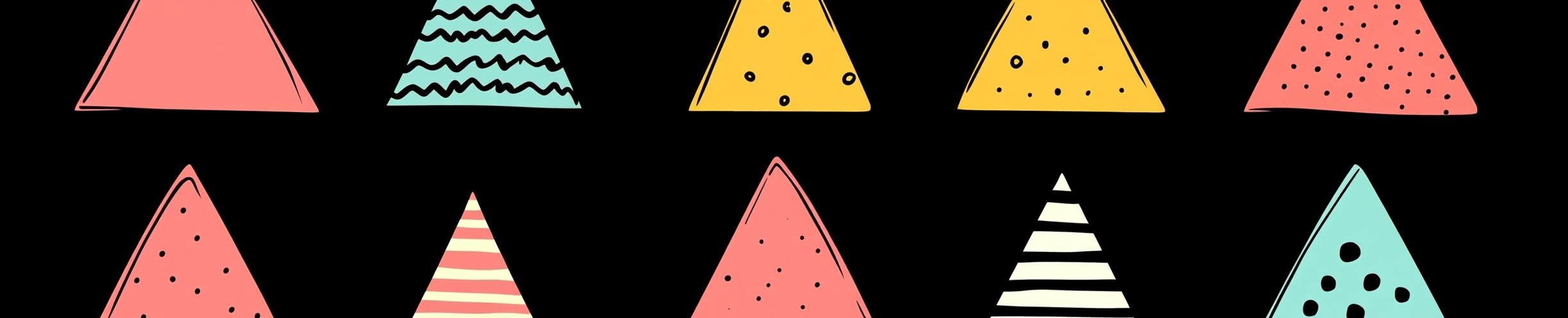 Triangle, Cone, Graphics, Design, Graphic design