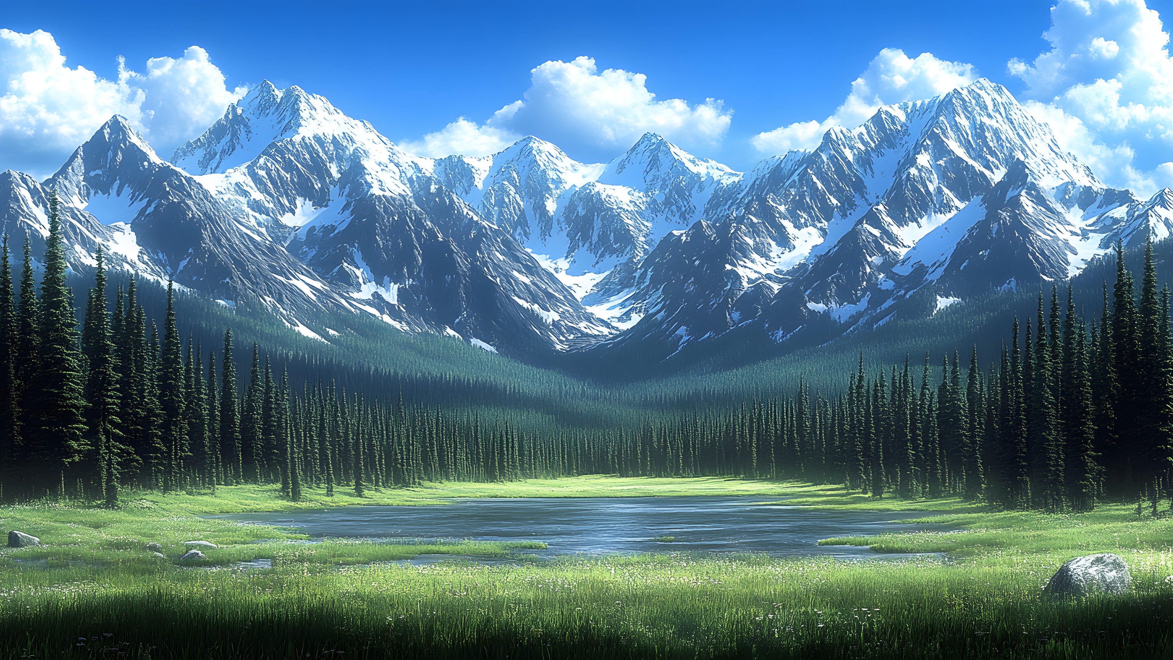 Mountain, Mountainous landforms, Natural landscape, Mountain range, Hill, Highland, Cloud, Wilderness, Glacial landform, Hill station, Snow, Valley, Ridge, Summit, Alps, Forest, Glacier, Winter, Fell, Larch
