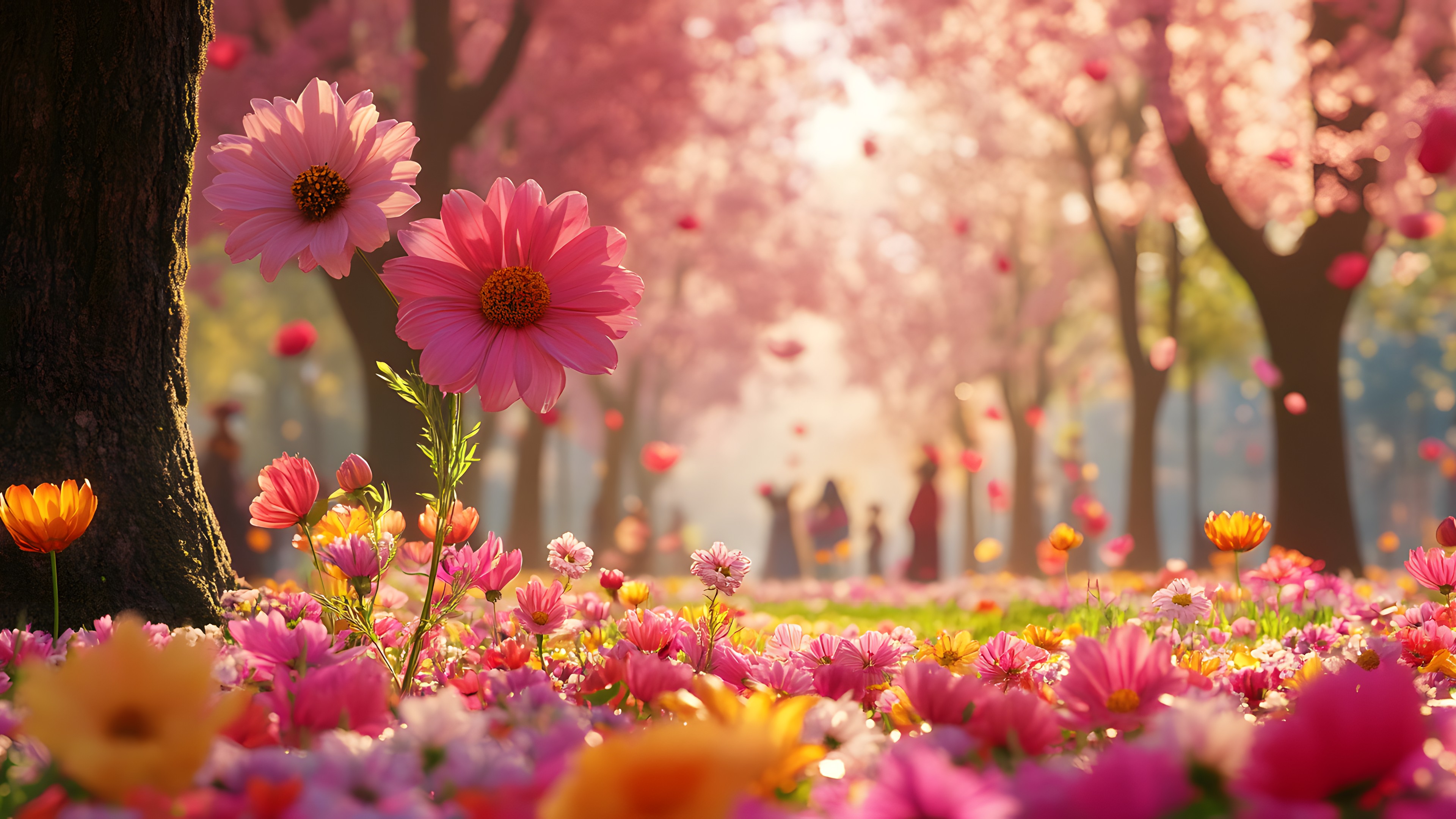Flower, Petal, Red, Plants, Pink, Spring, Garden, Flowering plant, Wildflower, Herbaceous plant, Blossom, Floral design, Perennial plant, Floristry, Daisy family, Botanical garden