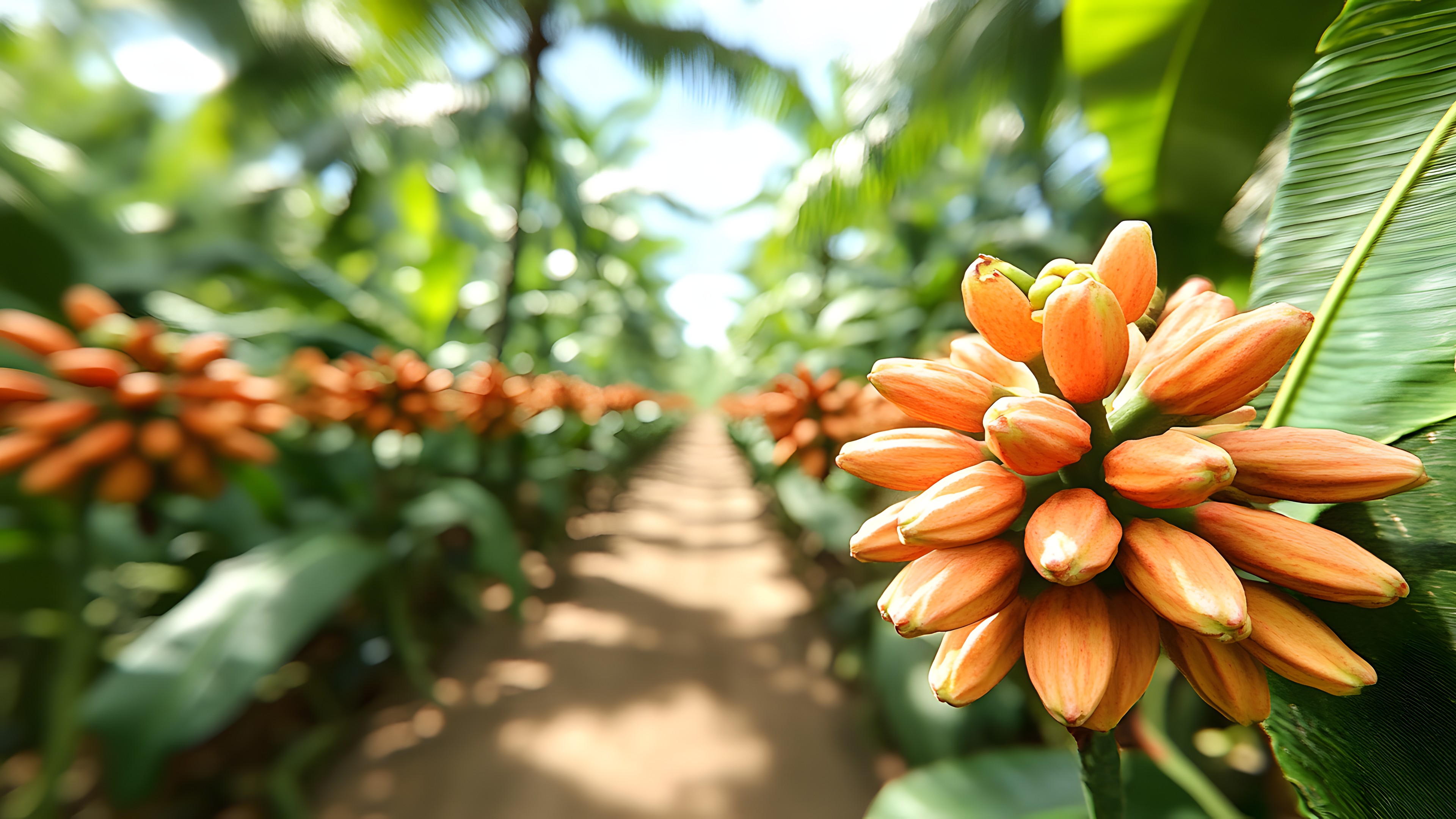 Produce, Bananas, Natural foods, Fruit, Food, Banana, Plantation, Cooking banana, Fruit tree, Saba banana, Palm trees