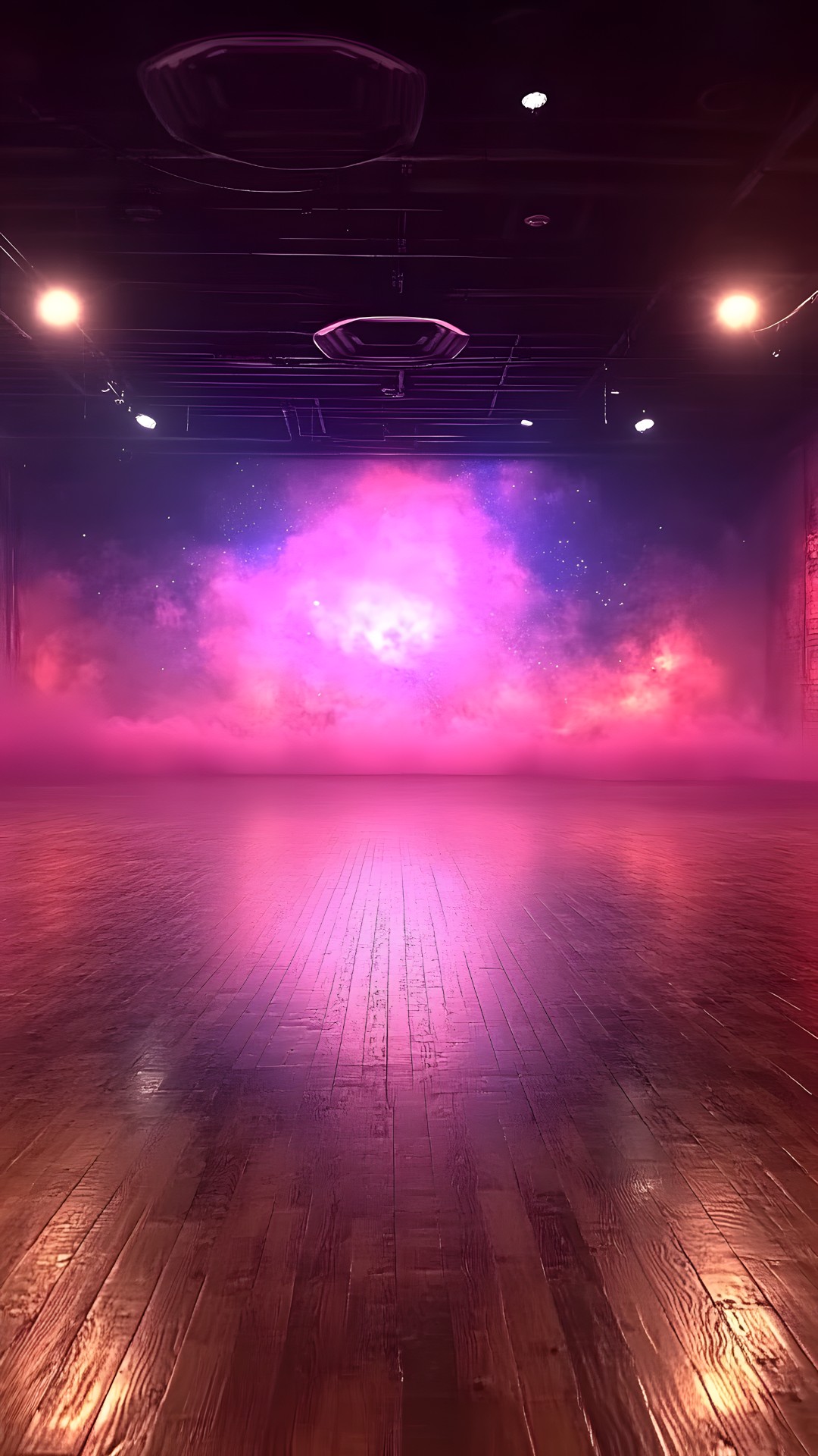 Event, Pink, Stage, Entertainment, Purple, Stage is empty, Design, Visual Effect Lighting, Performing Arts, Wood flooring, Theatre