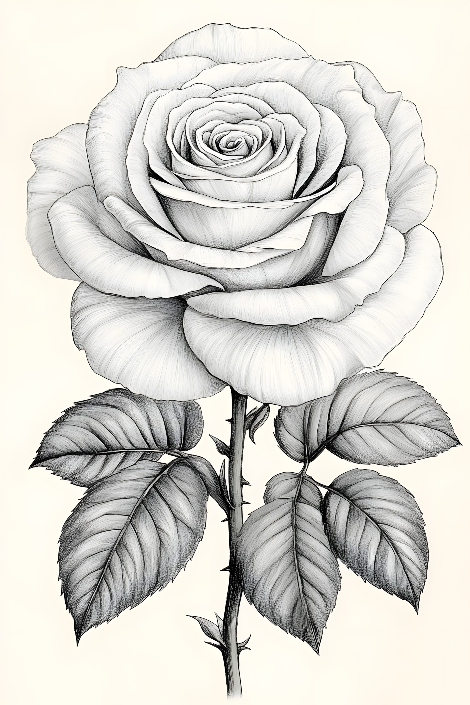 Garden roses, White, Petal, Drawing, Monochrome photography, Rose family, Black and white, Rose, Sketch, Flowering plant, Floribunda, Hybrid tea rose, Illustration, Cut flowers, Line art, French rose, Design, Cabbage rose, Floral design