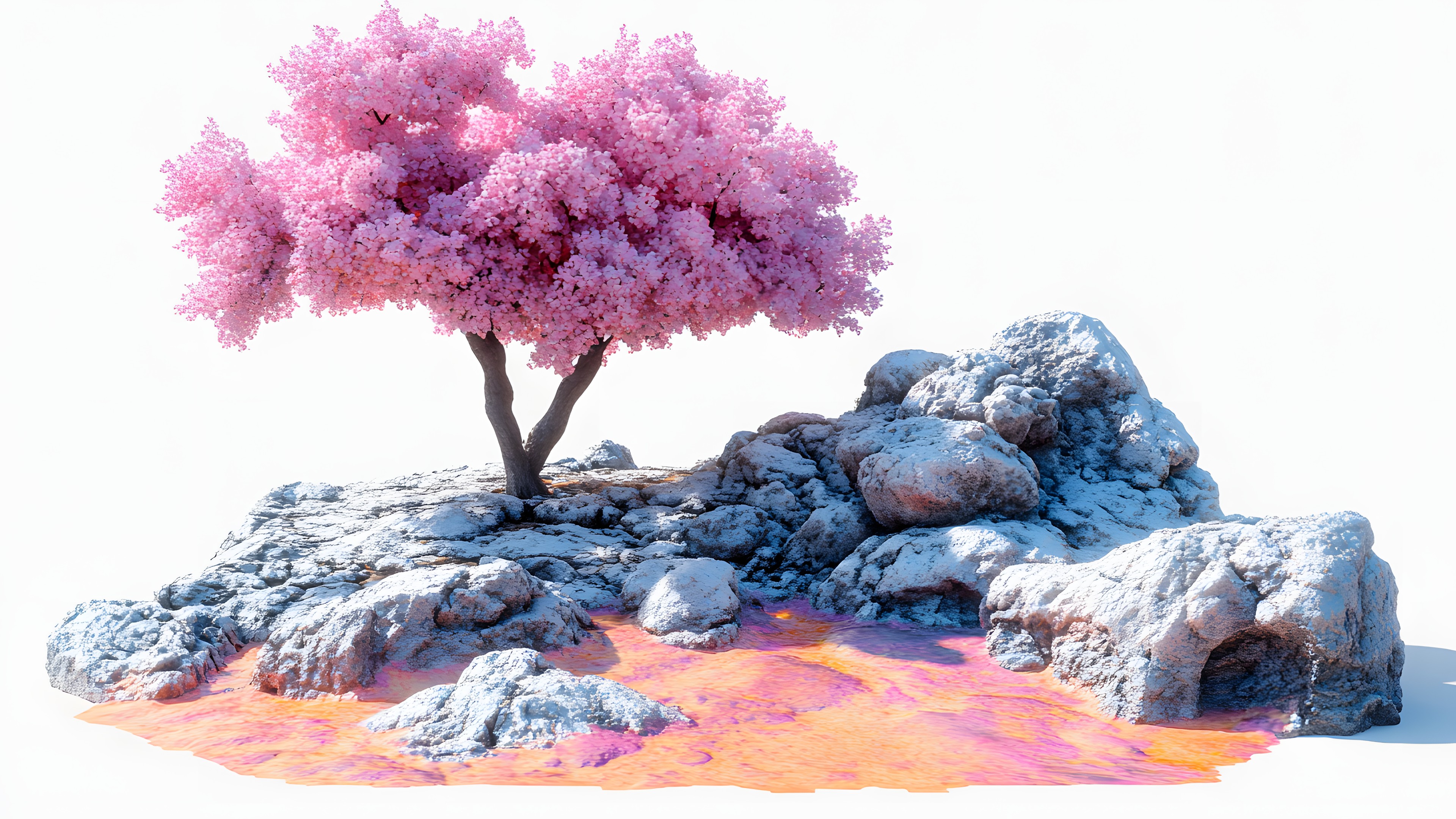 Branch, Pink, Blossom, Twig, Bonsai, Cherry blossom, Prunus