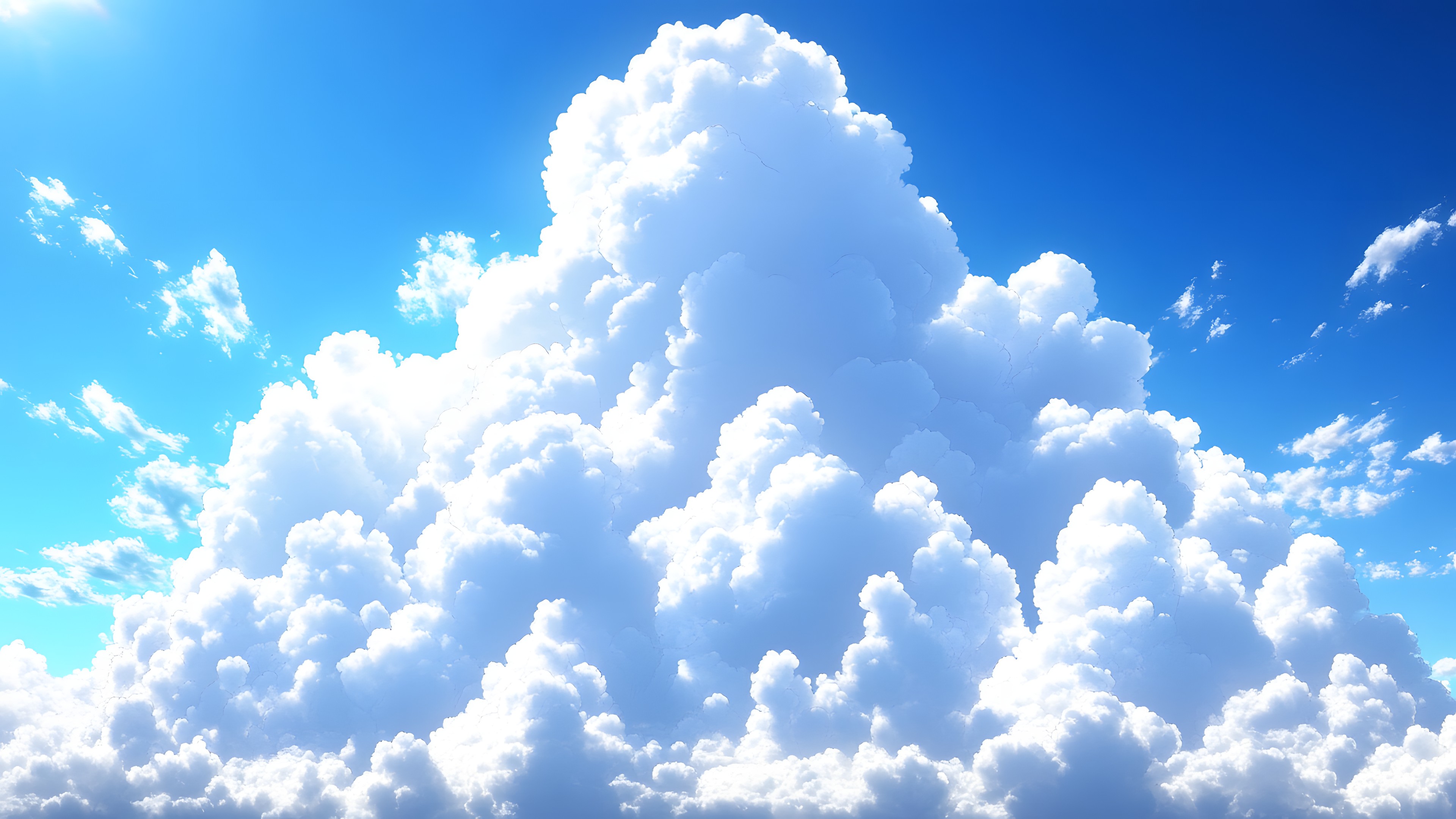 Cloud, Blue, Daytime, Cumulus, Meteorological phenomenon, Sunlight