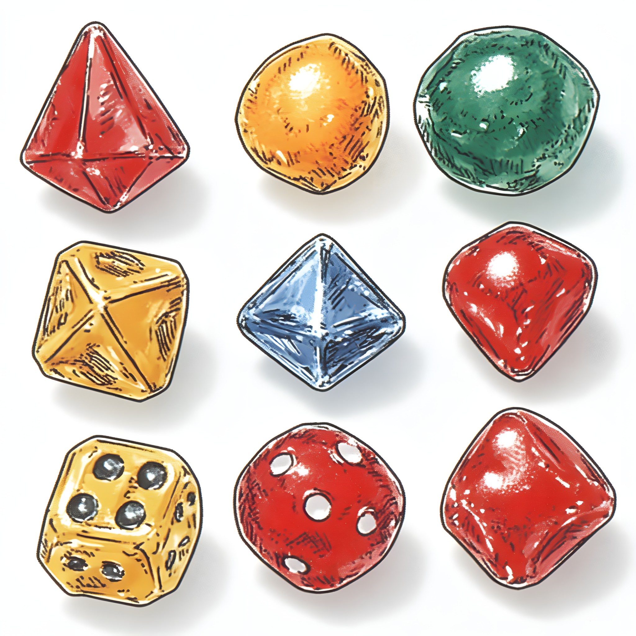 Dice, Game, Dice game, Indoor games and sports, Tabletop game, Triangle