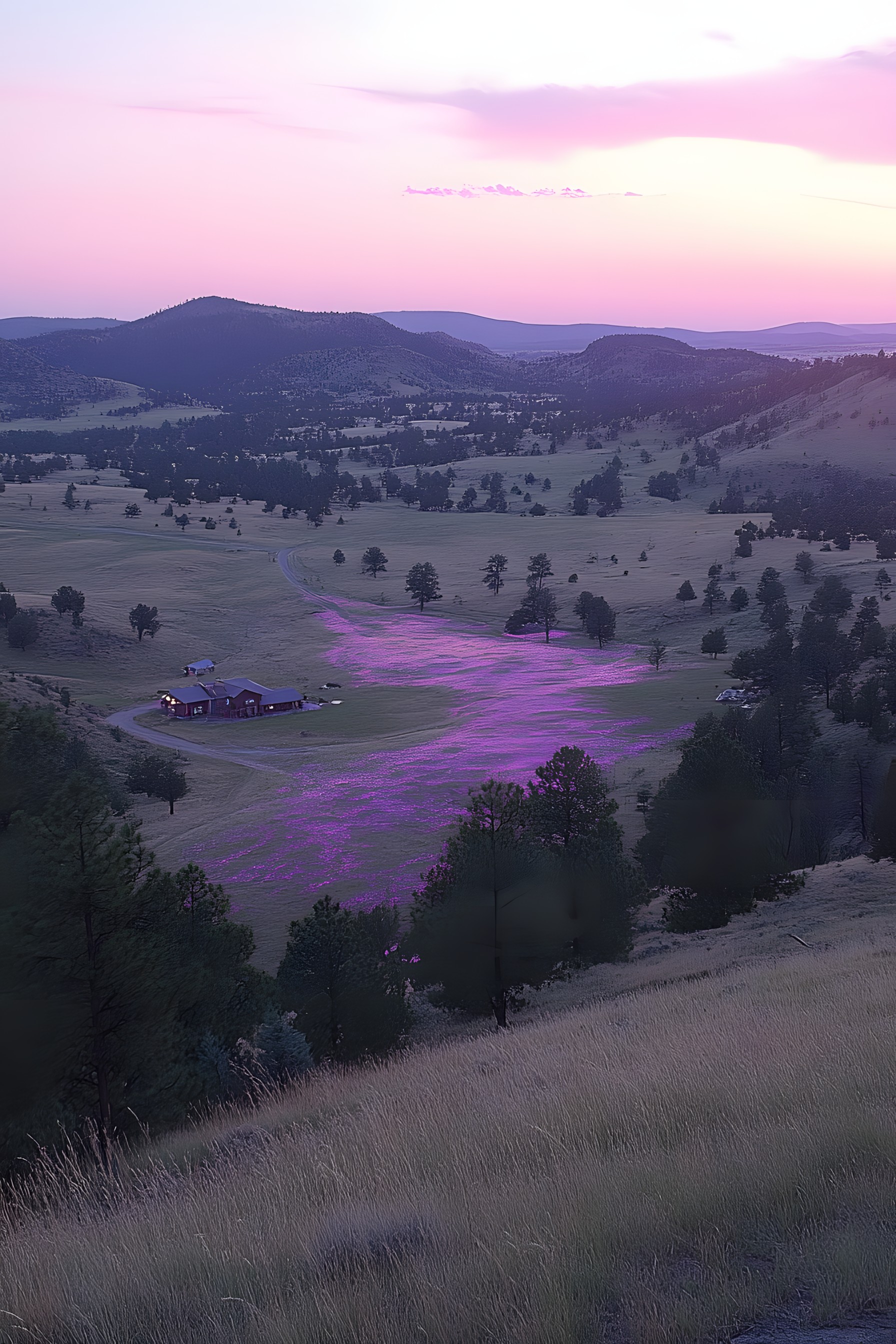 Ecoregion, Dusk, Evening, Steppe, Prairie, Sunset, Tundra, Dawn, Sunrise, Farm