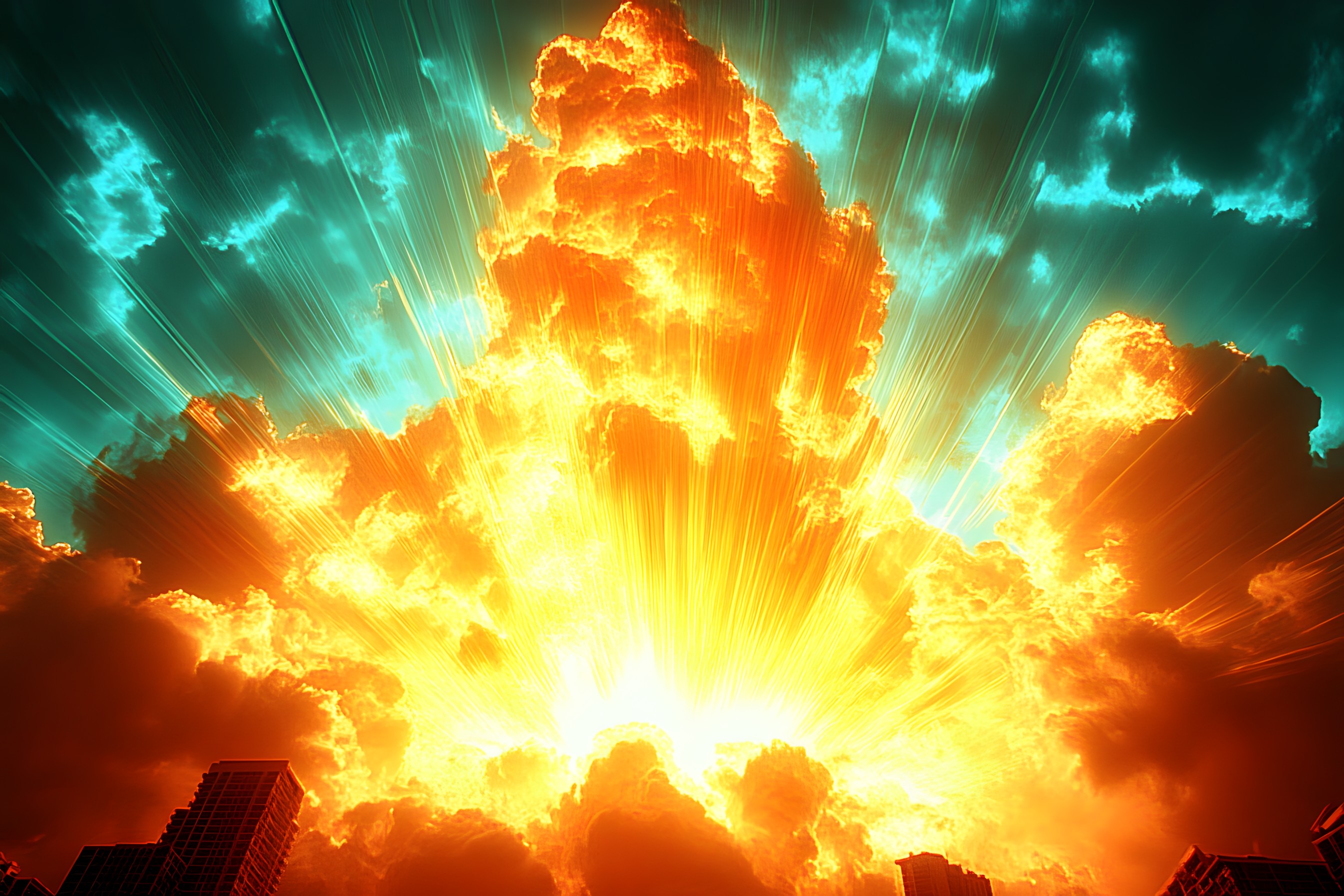 Orange, Heat, Fire, Explosion, Flame, Cumulus, Meteorological phenomenon, Afterglow, Pollution, Sunrise, Sunset