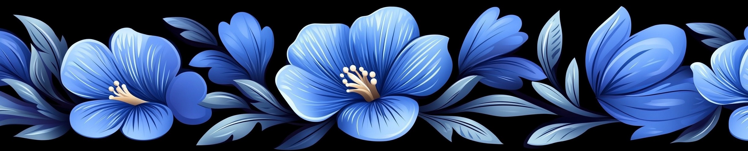 Blue, Flower, Petal, Creative arts, Graphics, Blue rose, Floral design, Irises