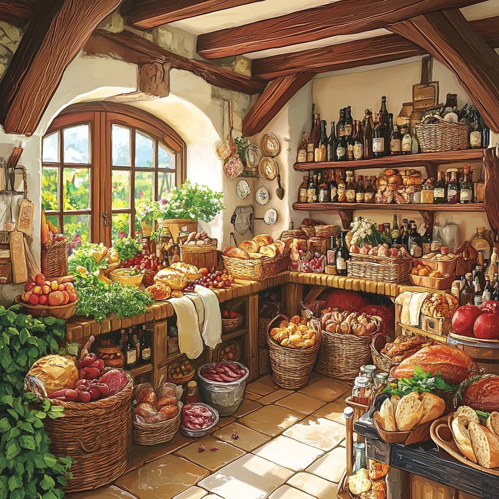 Produce, Basket, Fruit, Natural foods, Food, Apple, Food group, Vegetable, Serveware, Flowerpot, Shelving, Shelf, Still life, Porcelain, Pottery, Storage Basket, Apples, Citrus, Vegetarian cuisine, Bowl