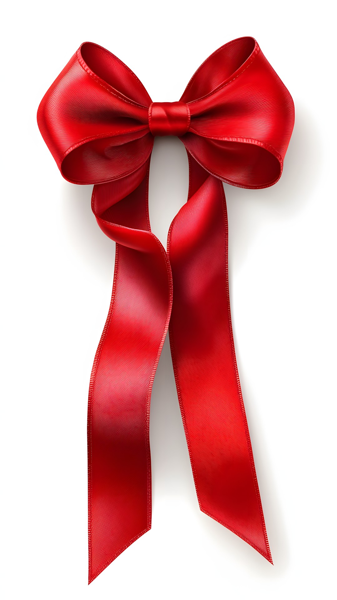 Red, Ribbon, Satin, Silk, Knot