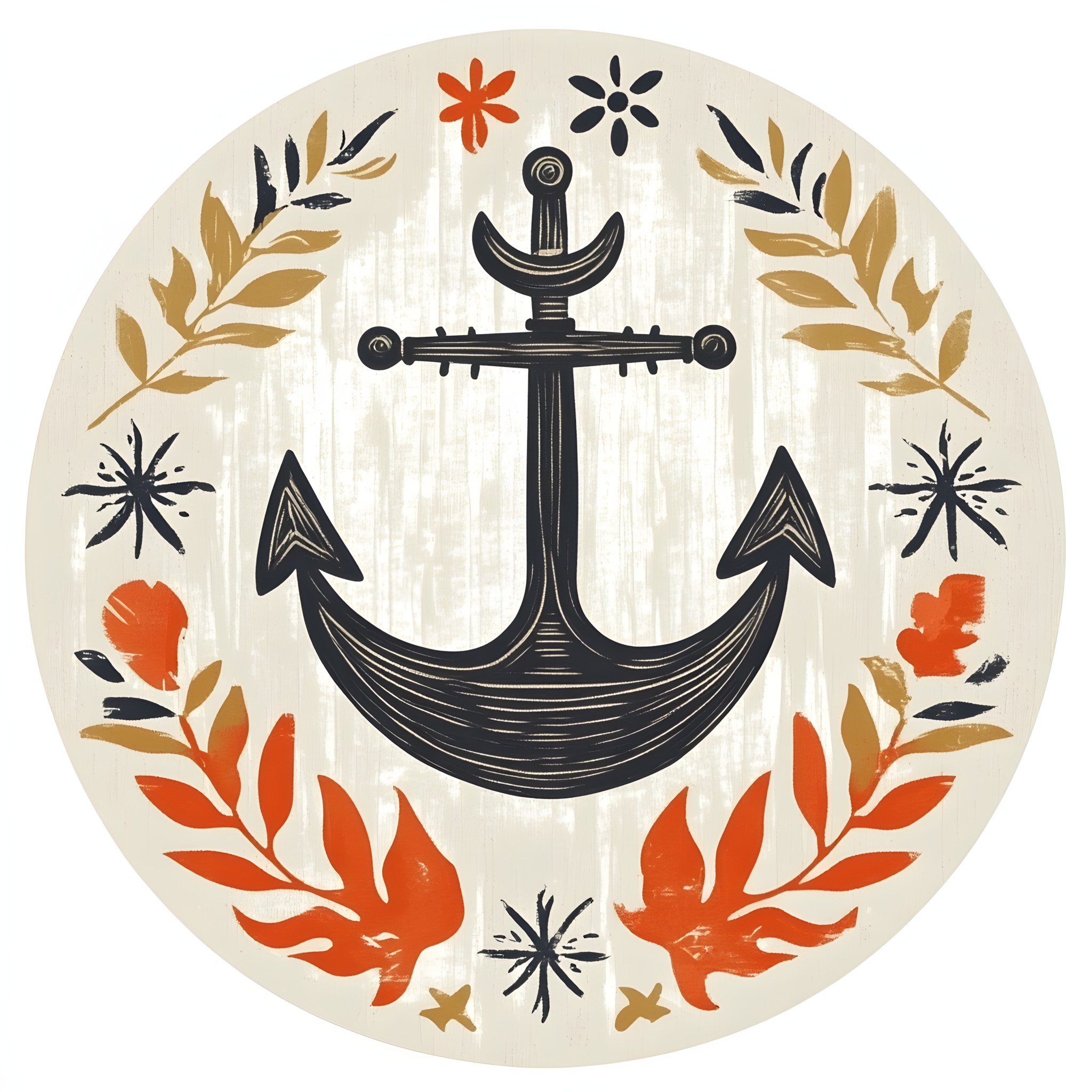 Anchor, Clip art, Symbol, Creative arts, Design, Graphics, Rug