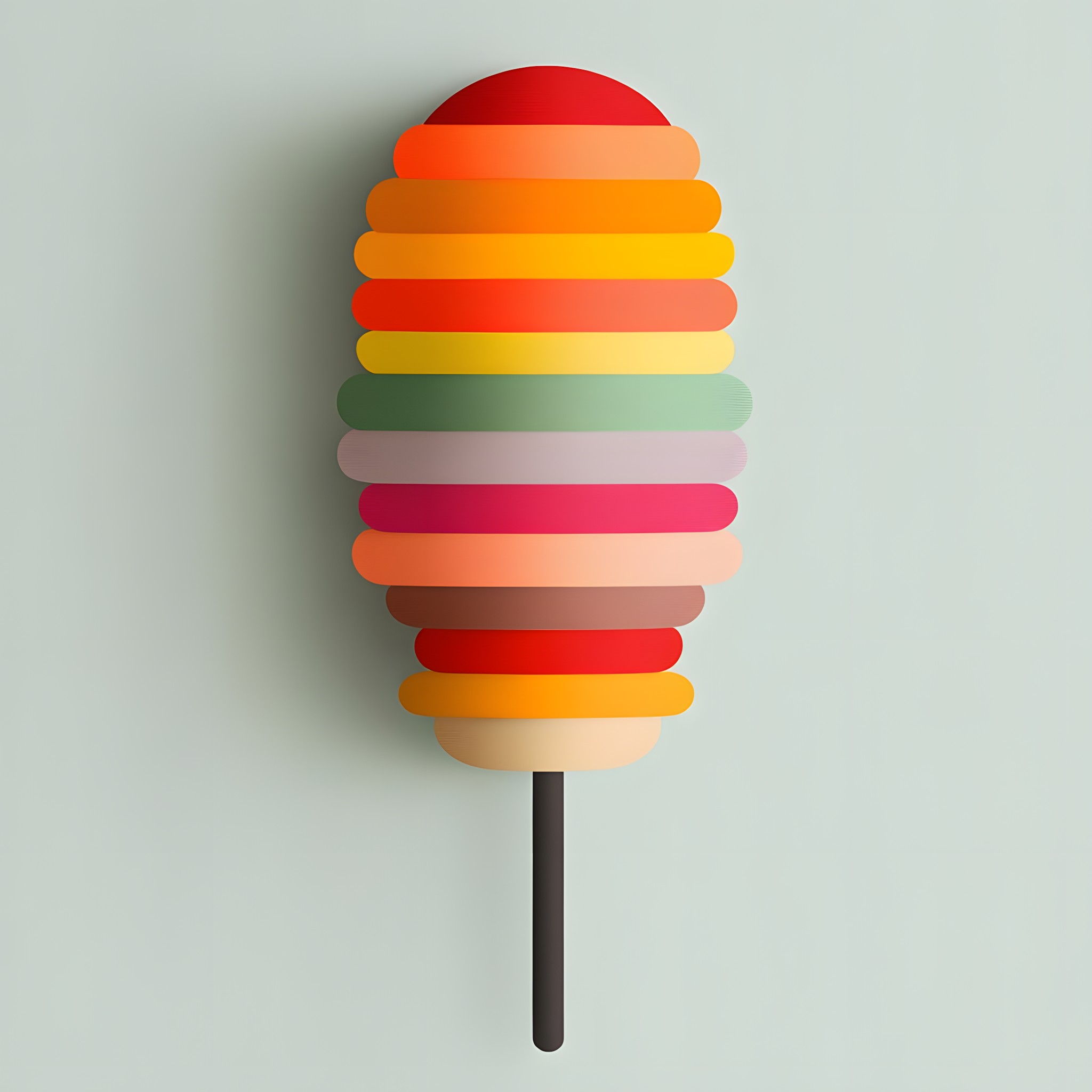 Orange, Lollipop, Candy, Ice cream bar, Cone