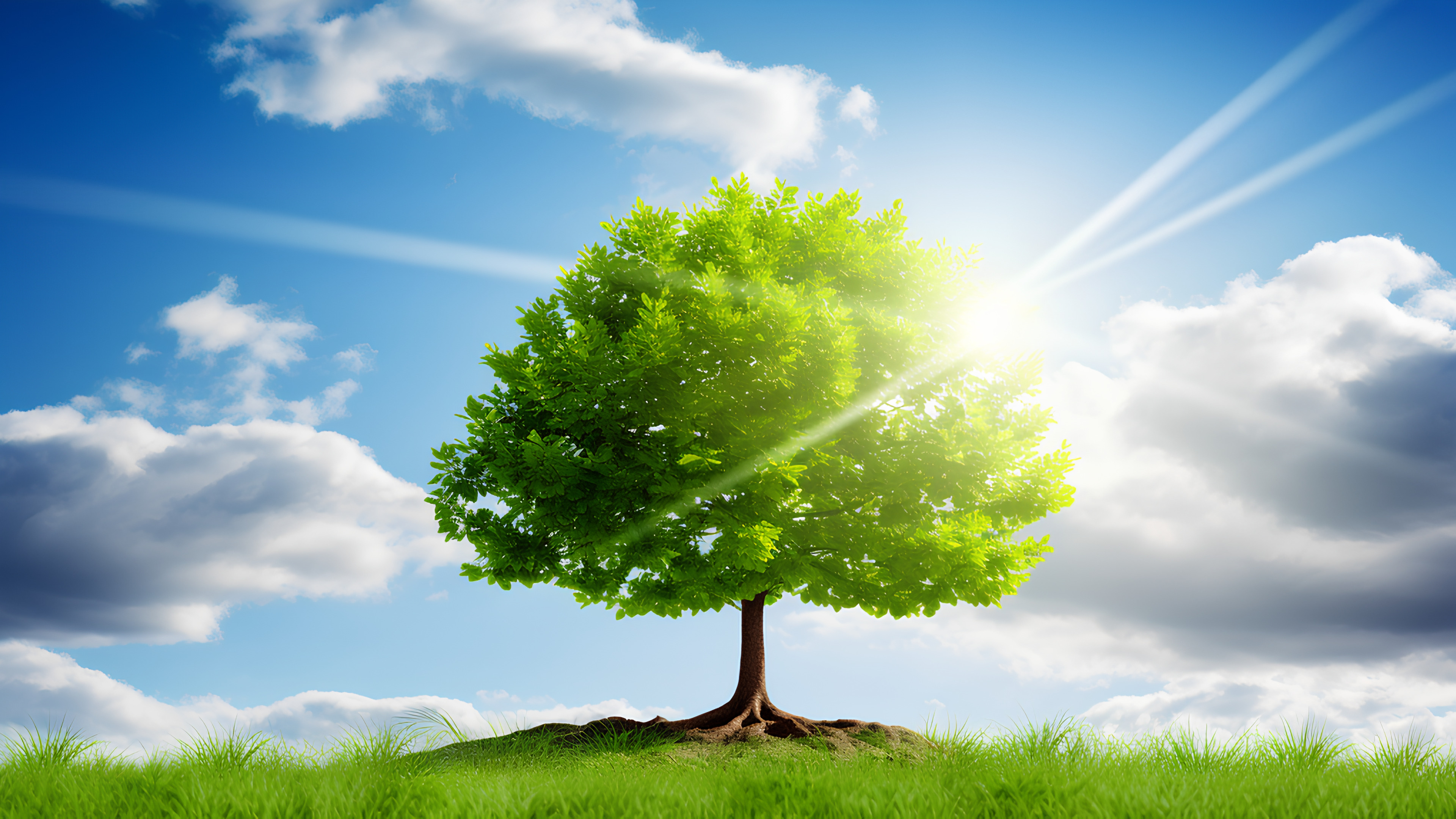 Cloud, Sky, Plant, Ecoregion, People in nature, World, Natural landscape, Natural environment, Branch, Tree, Sunlight, Grass, Vegetation, Happy, Biome, Cumulus, Grassland, Horizon, Landscape, Plain