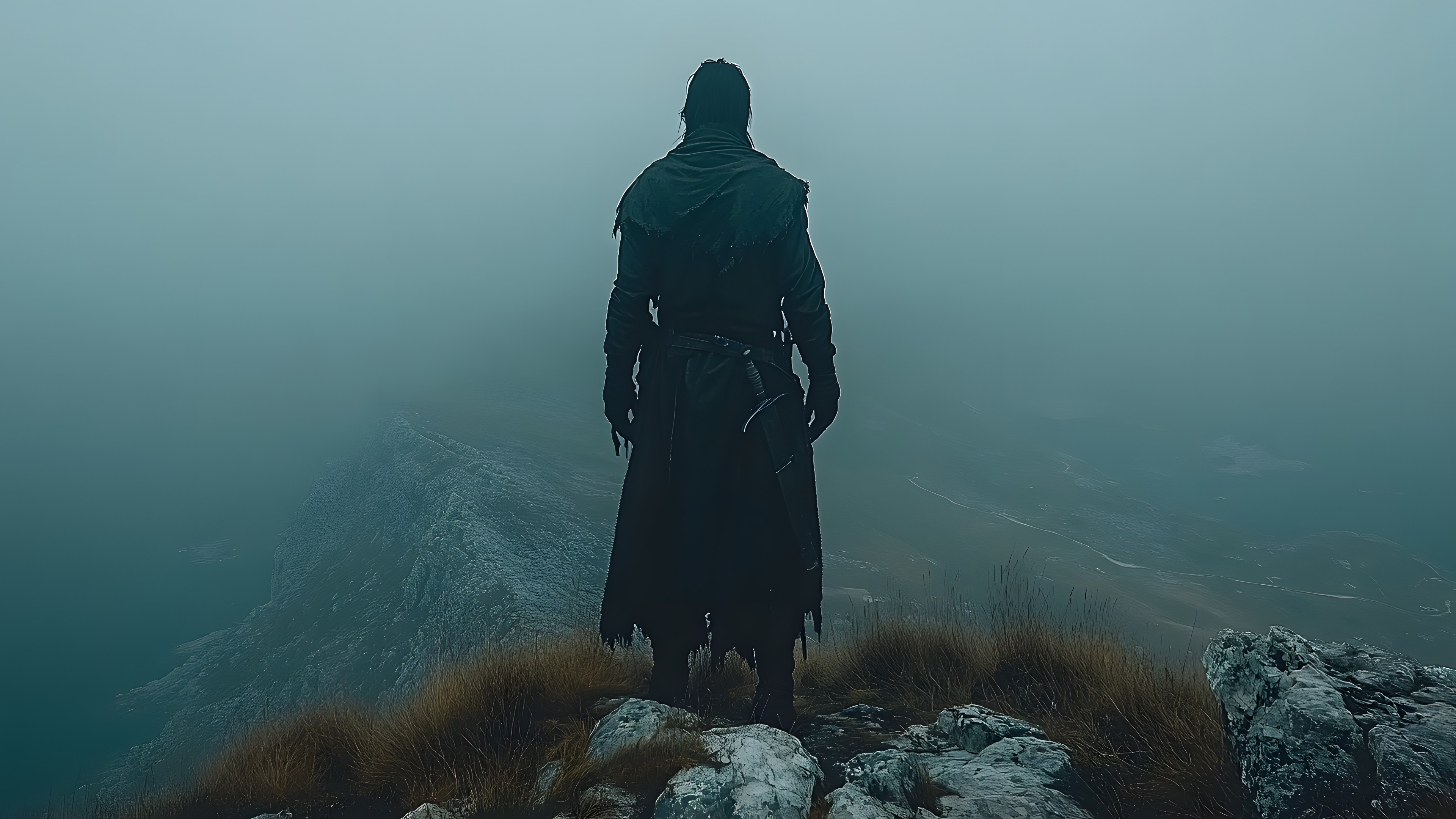 atmospheric phenomenon, Mist, Fog, Haze, Cloak, Armour, Fictional character, CG artwork, Digital compositing, PC game