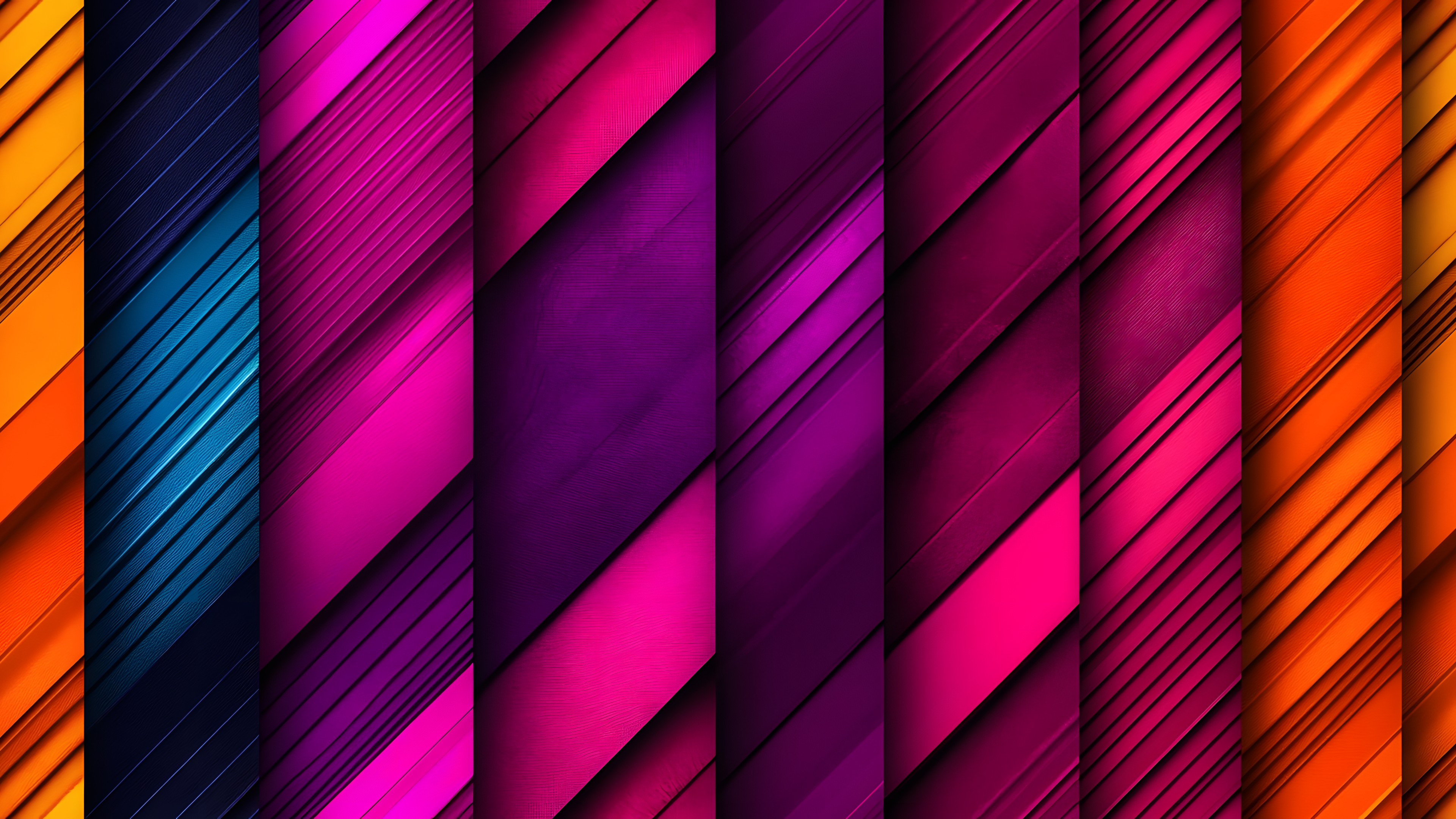Blue, Red, Orange, Pink, Purple, Design