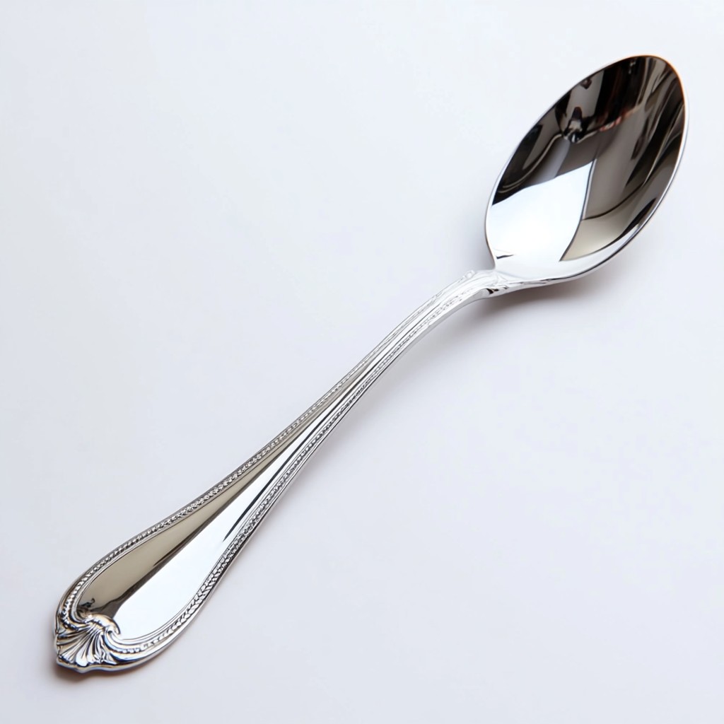 Metal, Cutlery, Spoon, Silver, Kitchen utensil, Silver, Household silver, Antique, Collectable, Titanium, Nickel