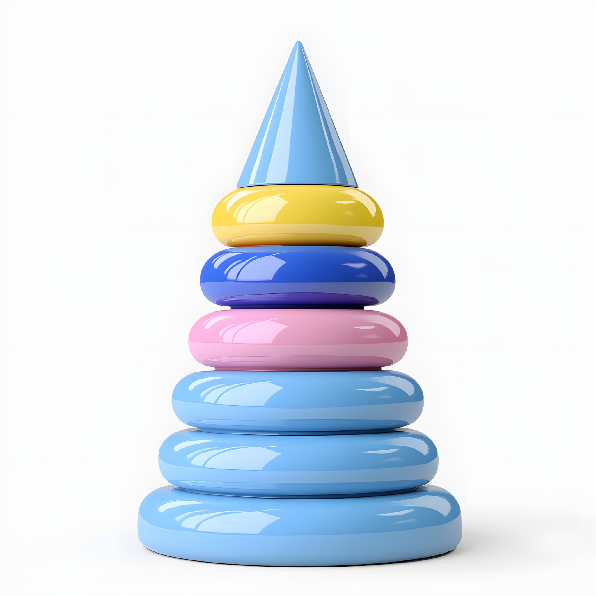 Toy, Cone, Plastic, Balance, Baby toys