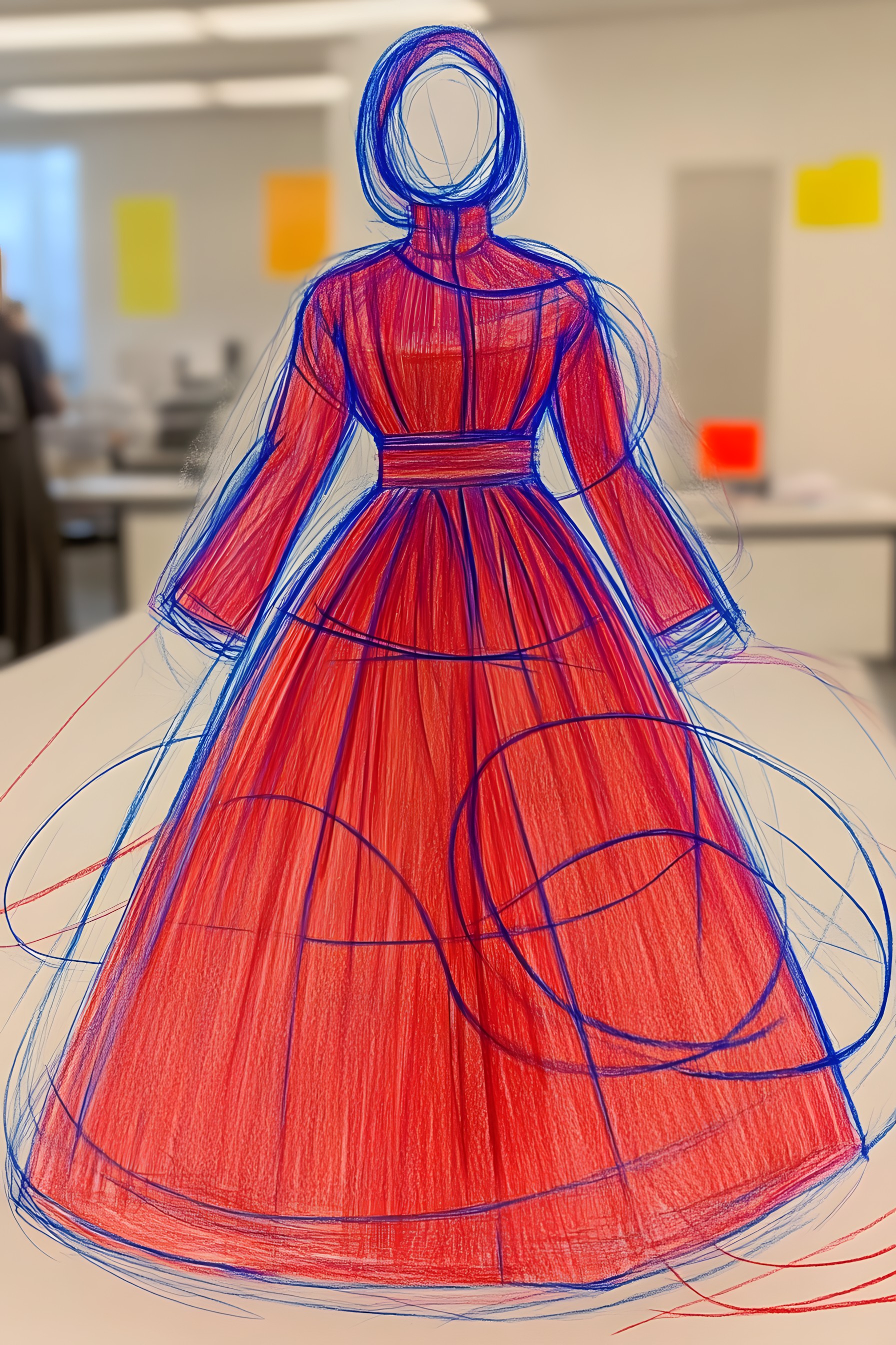 Costume design, One-piece garment, Fashion design, Day Dress, Gown, Fashion illustration, Design, Haute couture, Costume, Pattern, Human back, Hoop skirt