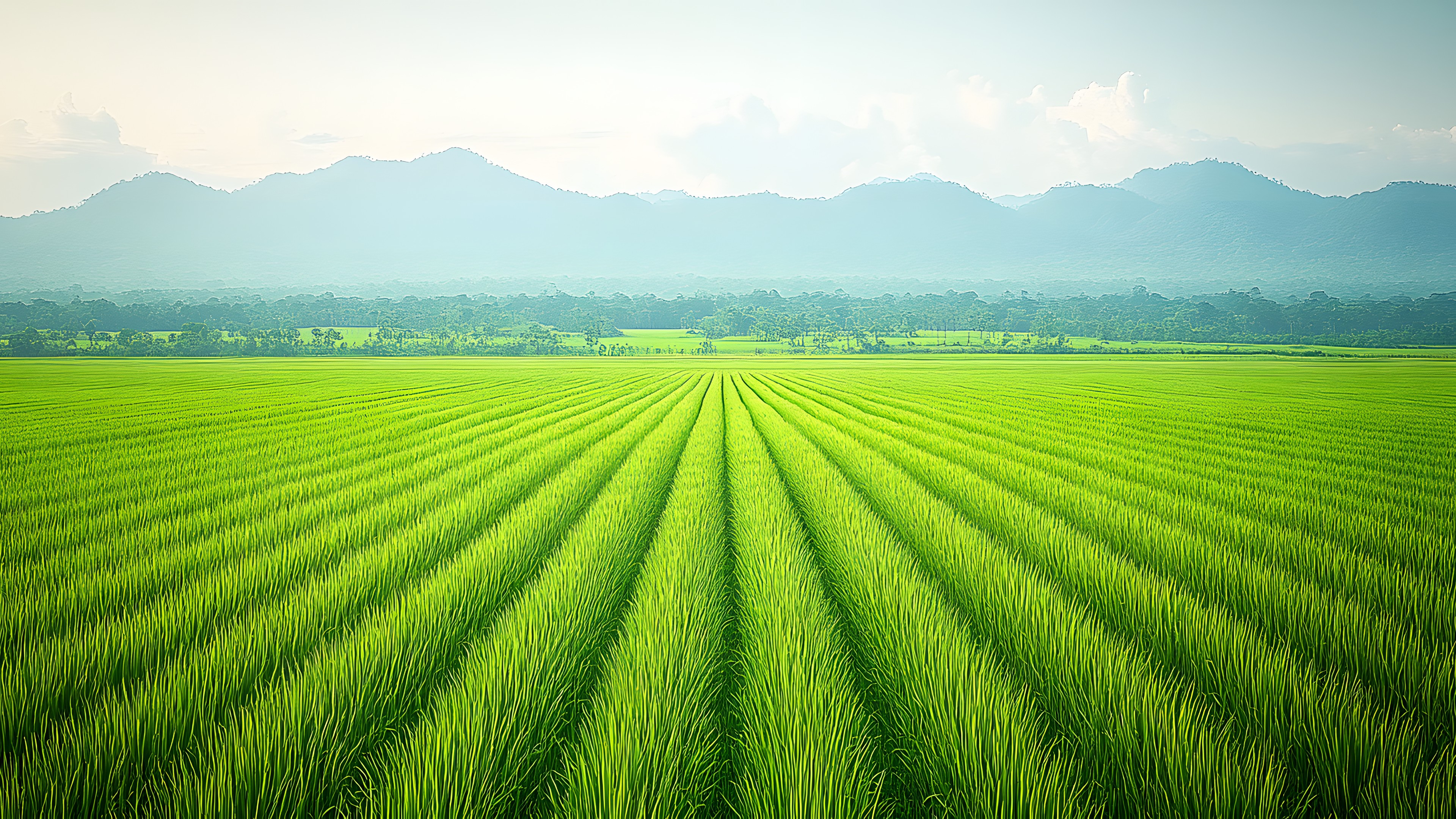 Green, Agriculture, Field, Plantation, Plain, Paddy field, Crop, Grasses, Farm, Meadow, Prairie, Herbaceous plant