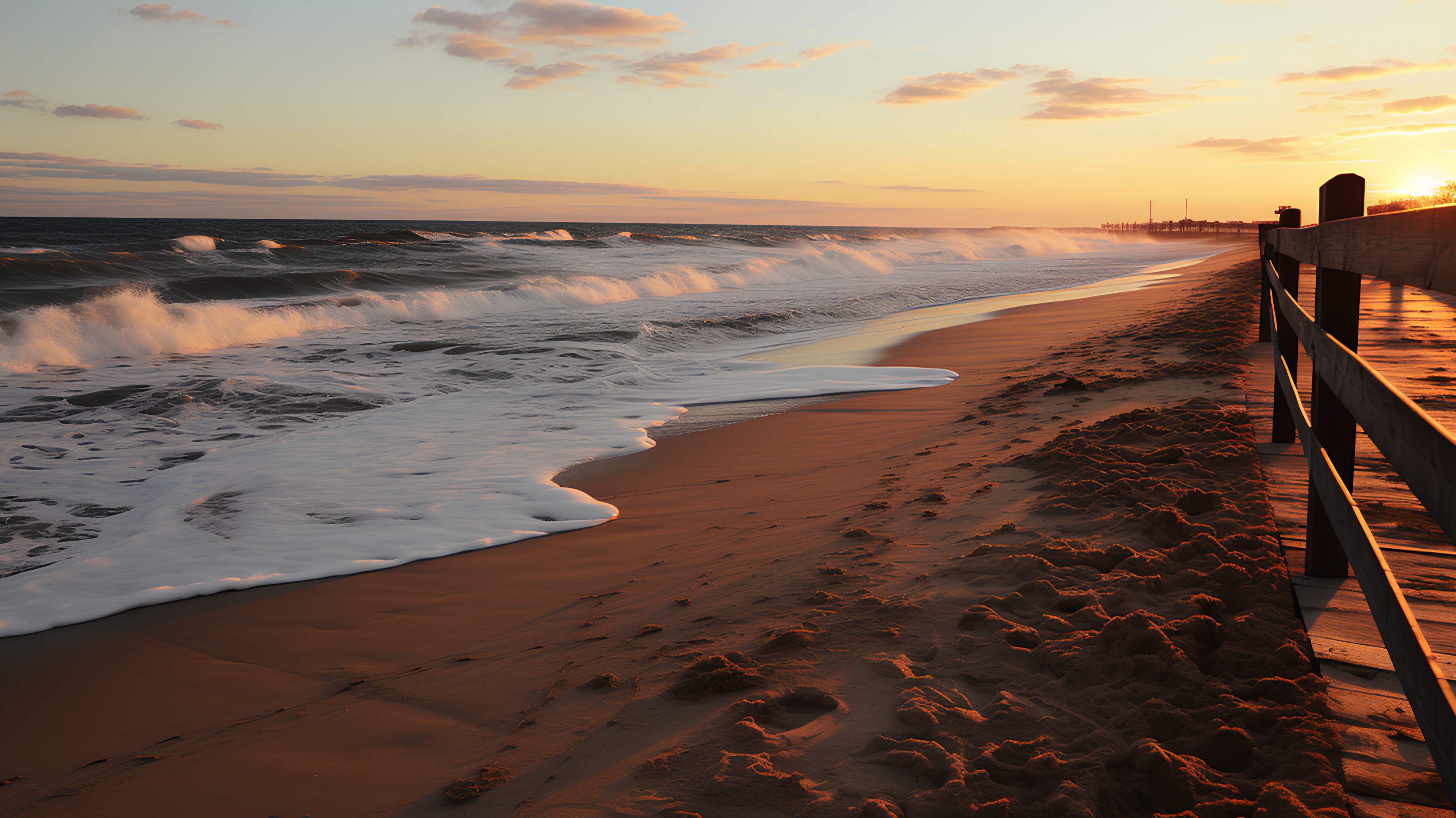 Water, Cloud, Sky, Atmosphere, Afterglow, Beach, Nature, Natural environment, Sunset, Dusk, Sunlight, Coastal and oceanic landforms, Sunrise, Wood, Atmospheric phenomenon, Horizon, Tree, Bank, Landscape, Morning