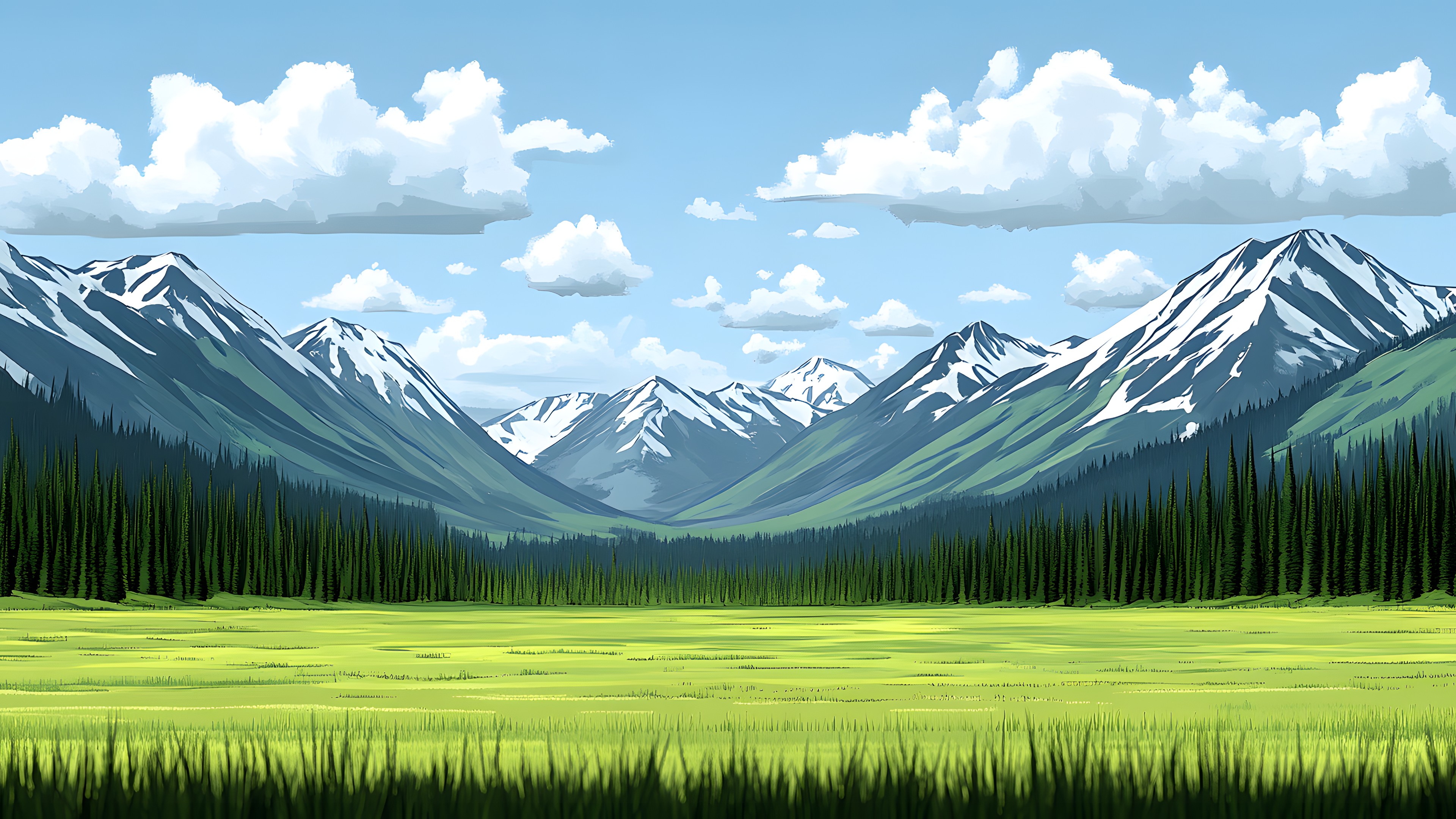 Mountainous landforms, Mountain, Natural landscape, Hill, Highland, Grassland, Mountain range, Wilderness, Valley, Hill station, Meadow, Pasture, Prairie, Forest, Ridge, Larch, Alps, Steppe, Fell, Field