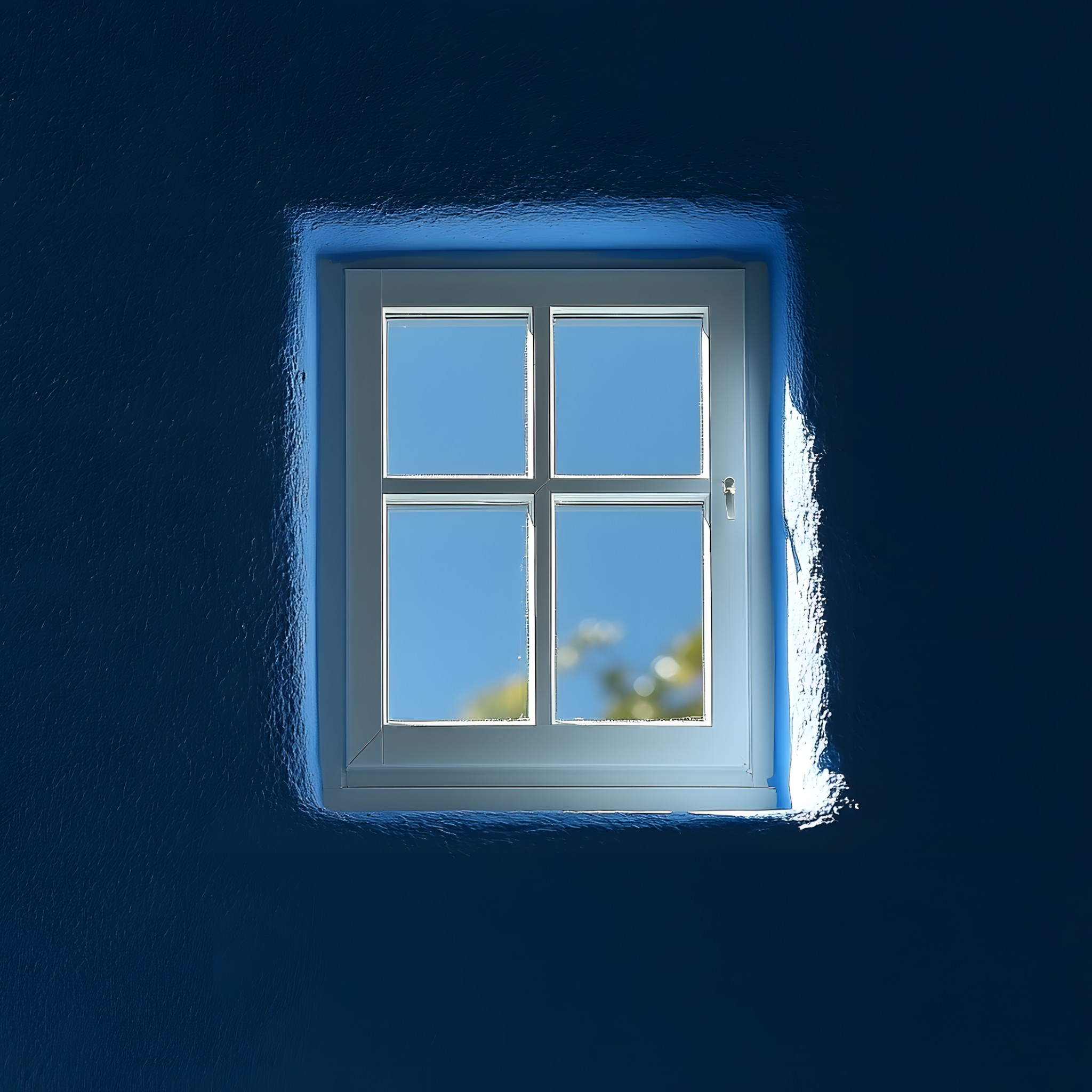 Blue, Glass, Sash window, Daylighting, Still life photography