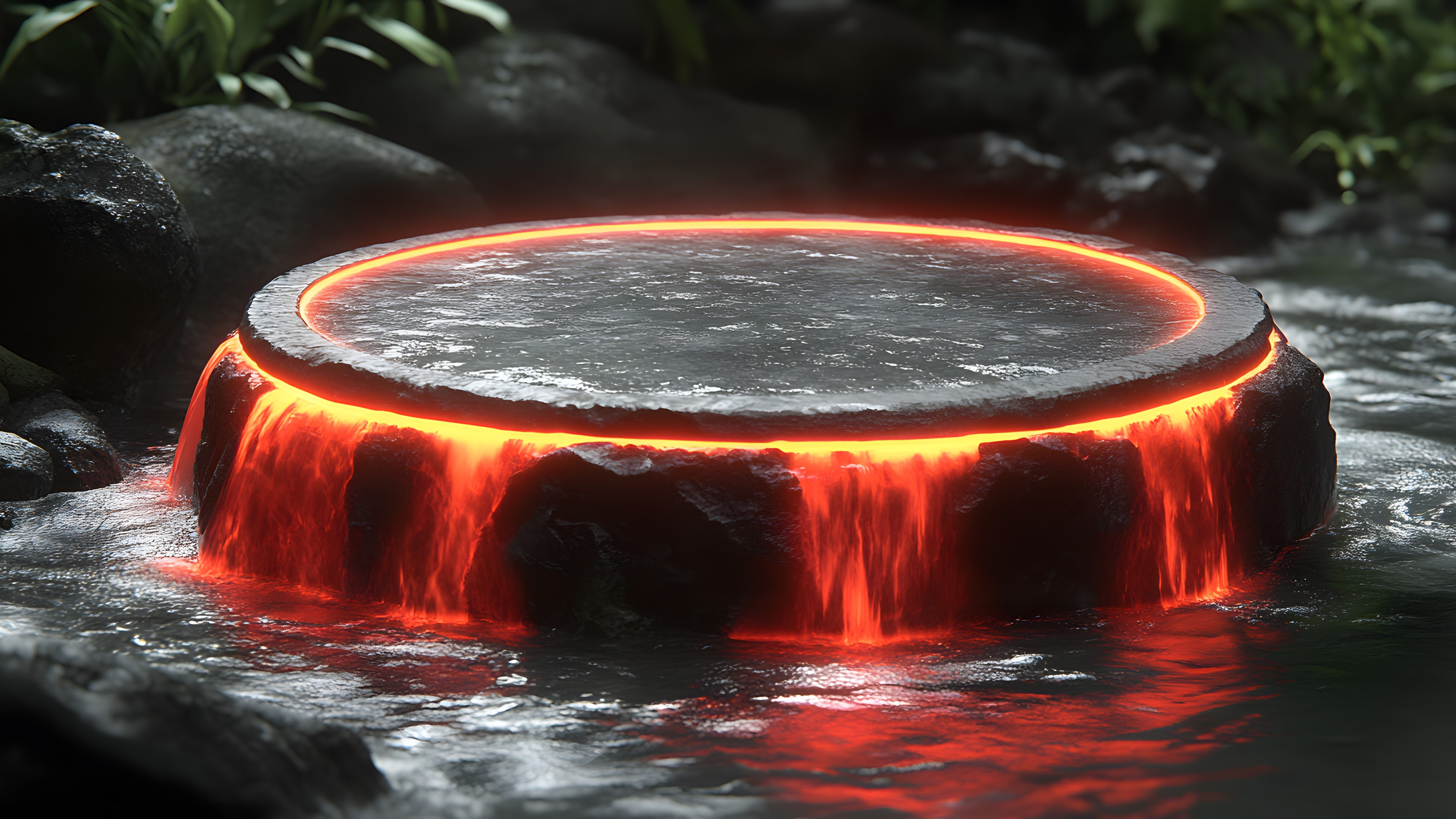 Orange, Heat, Flame, Fire, Water feature