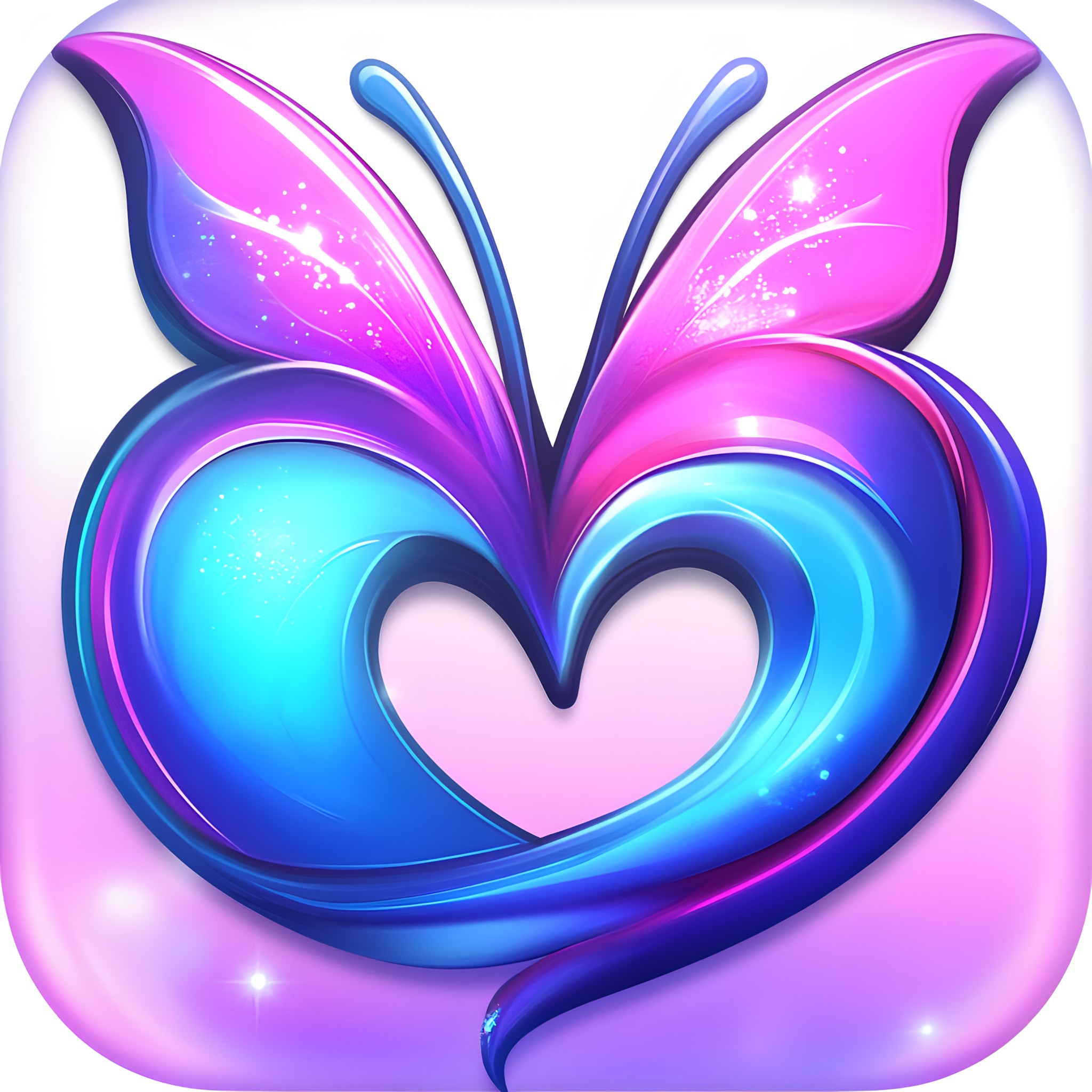 Blue, Heart, Love, Clip art, Purple, Graphics, Butterfly, Symbol, Graphic design, Lepidoptera, Pollinator